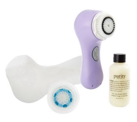 Pure Original Sonic Facial & Body Cleansing, Exfoliating & Massaging Brush