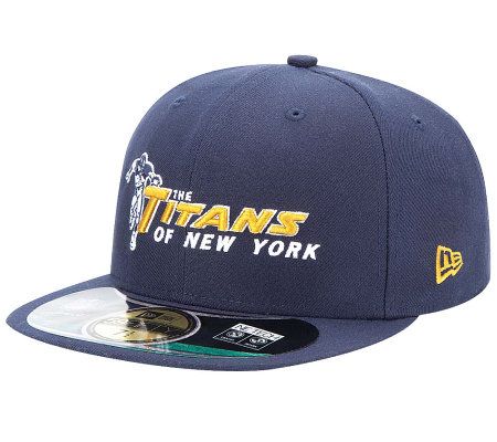 NFL Men's New Era New York Titans Sideline Classic Fitted Hat 