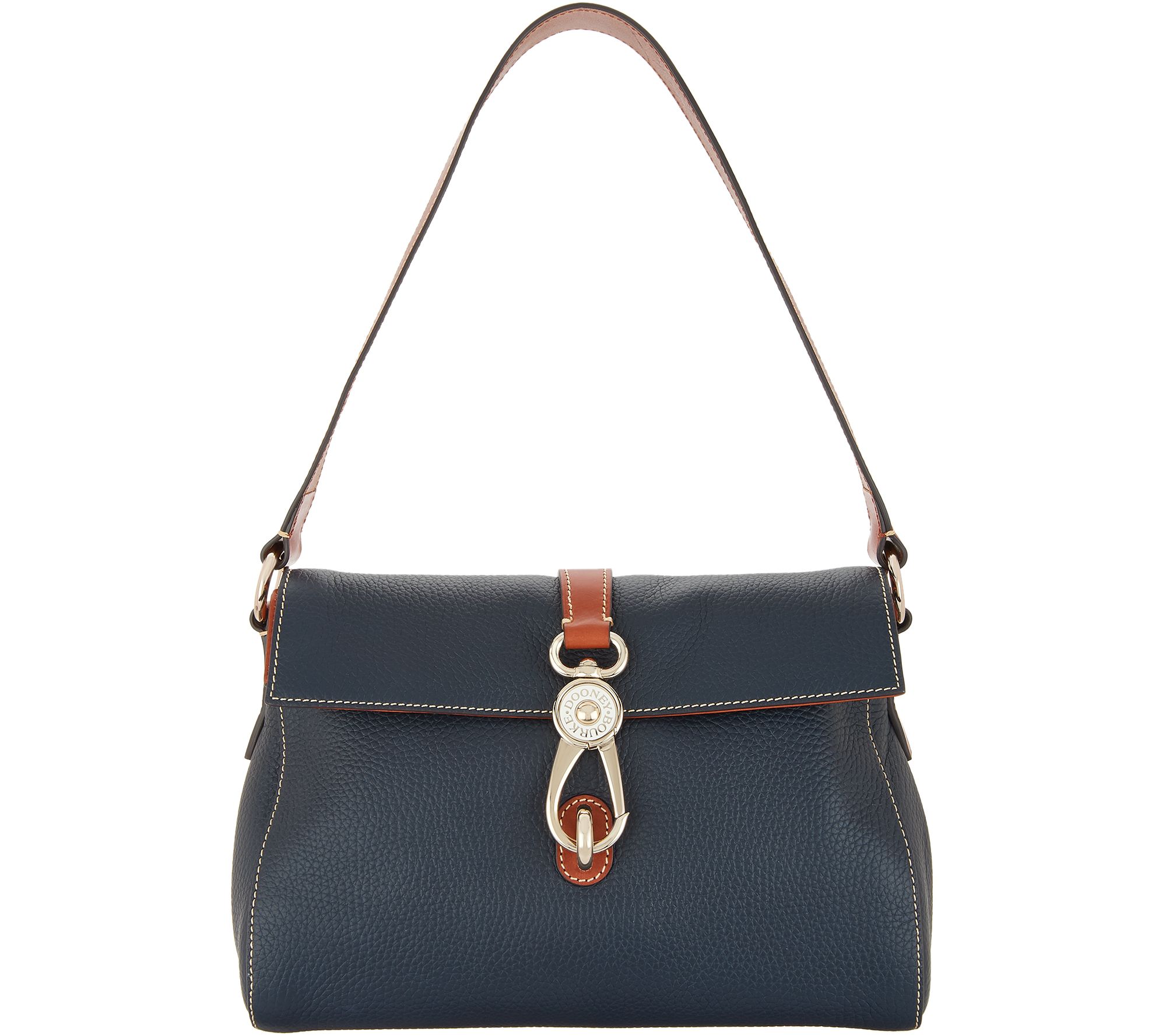 dooney and bourke pebble leather libby shoulder bag