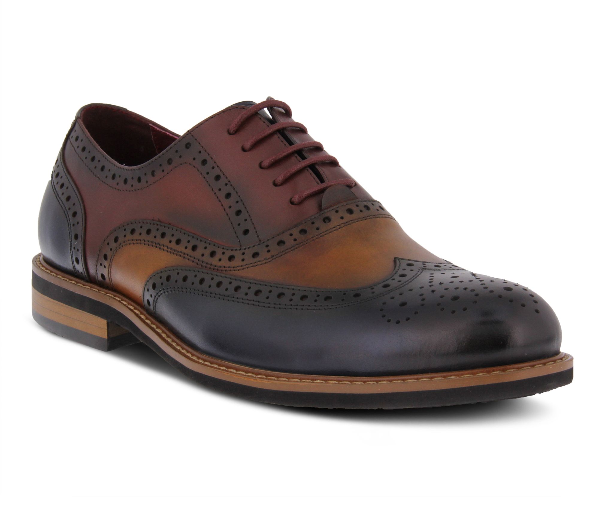 Spring Step Men's Classic Leather Wingtip Oxfords - Niko