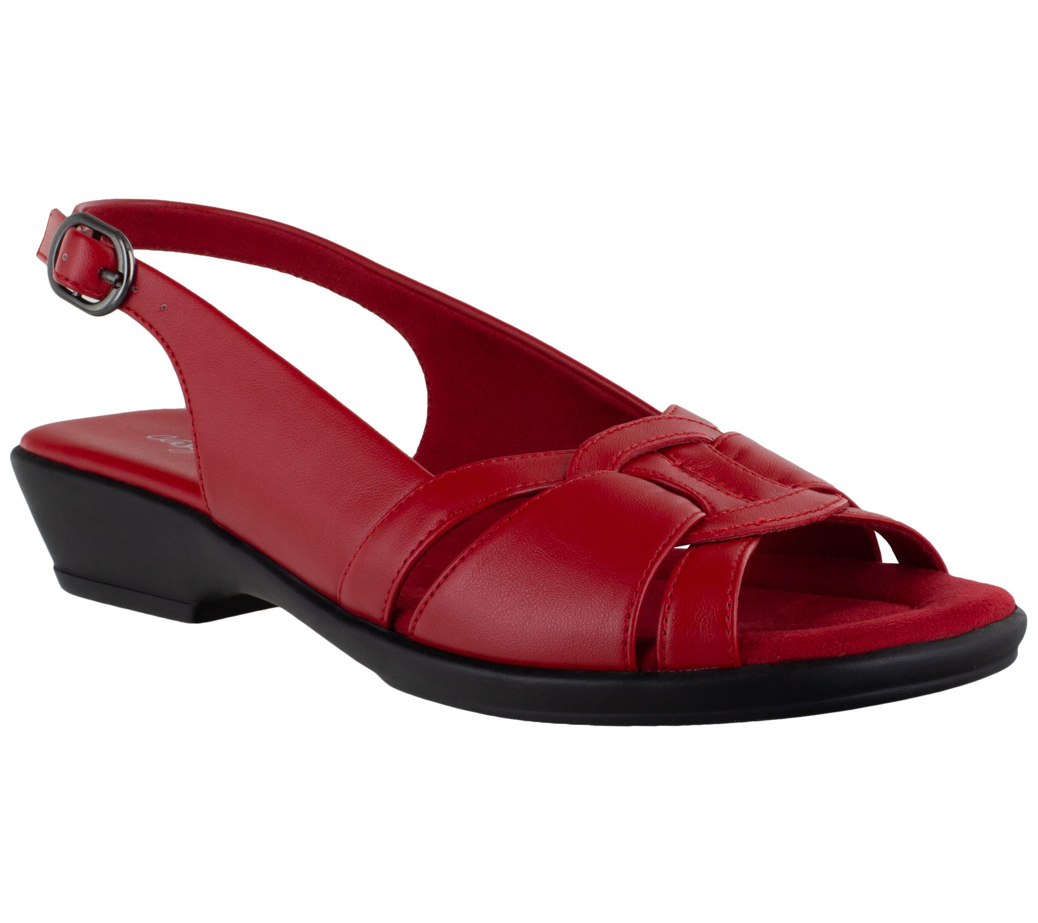 Easy Street Comfort Slingback Sandals - Hero - QVC.com