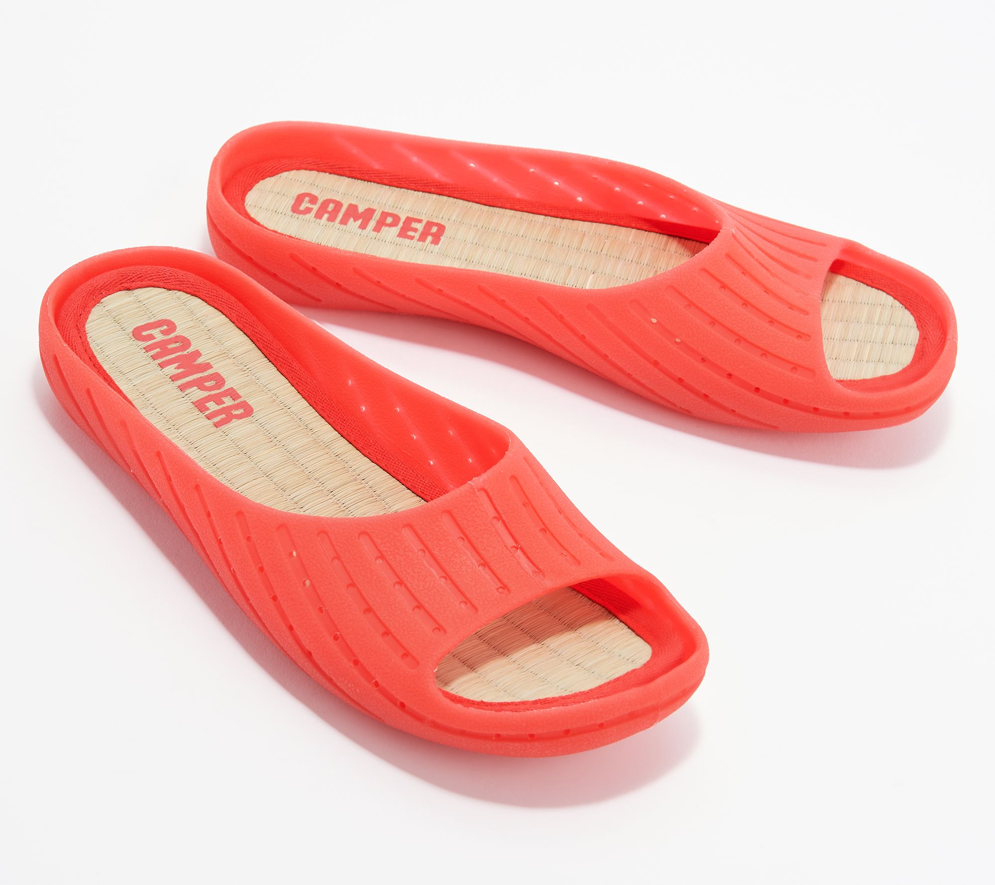 Camper Slide Sandals - Wabi Tatami - QVC.com