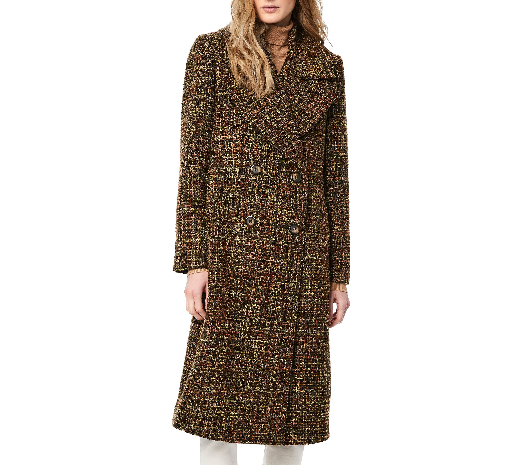 tweed wool coats