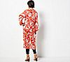 Girl With Curves Regular Butterfly Print Duster, 1 of 4