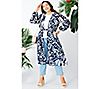 Girl With Curves Regular Butterfly Print Duster, 4 of 4