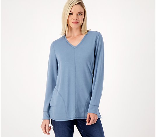 Belle by Kim Gravel Luxe French Terry Change of Seasons Tunic