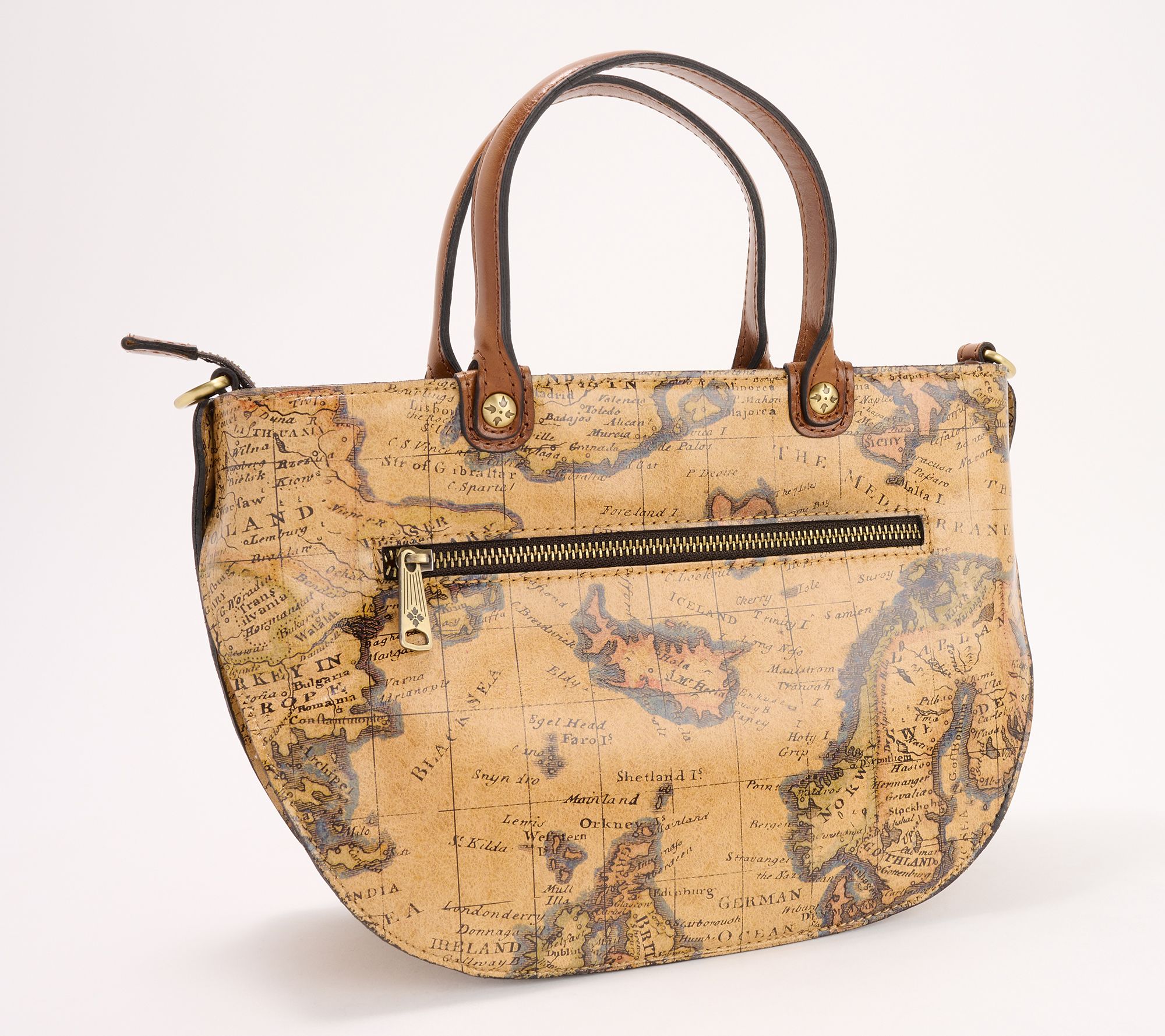 Louis Stewart Black Leather Satchel Handbag - 16 x 11