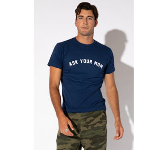 Sub_Urban Riot "Ask Your Mom" Men's Tee - Navy - A559118