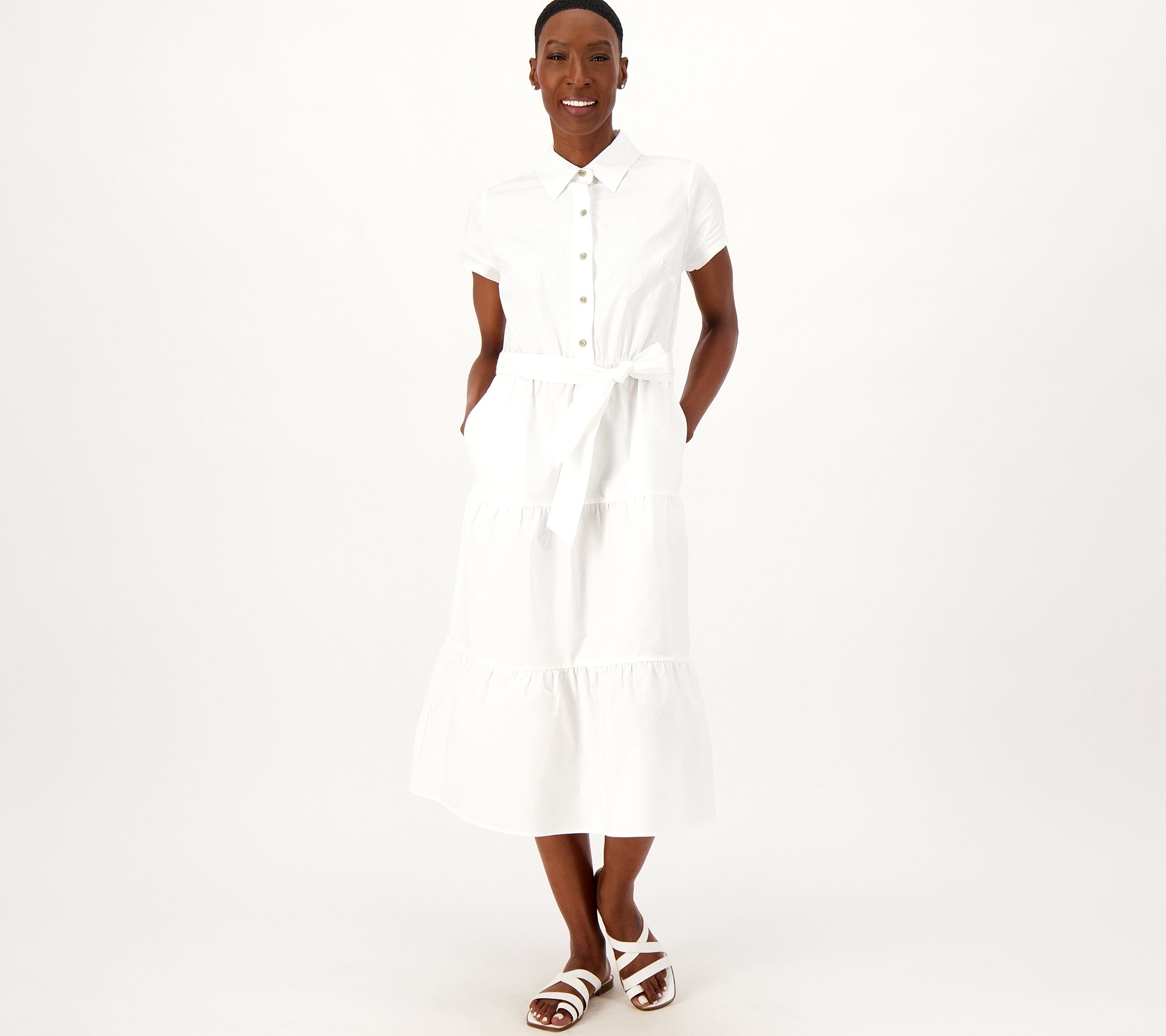 Qvc white dresses hotsell