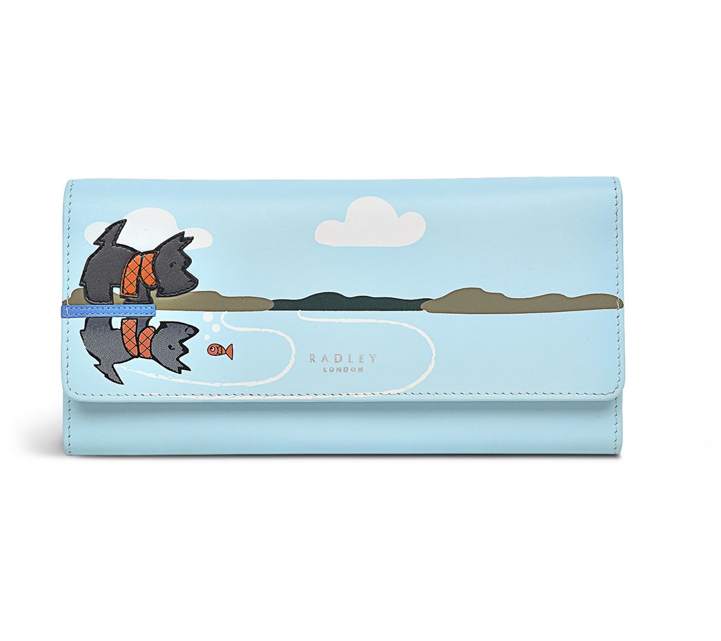 RADLEY London Reflections - Large Flapover Wallet - QVC.com