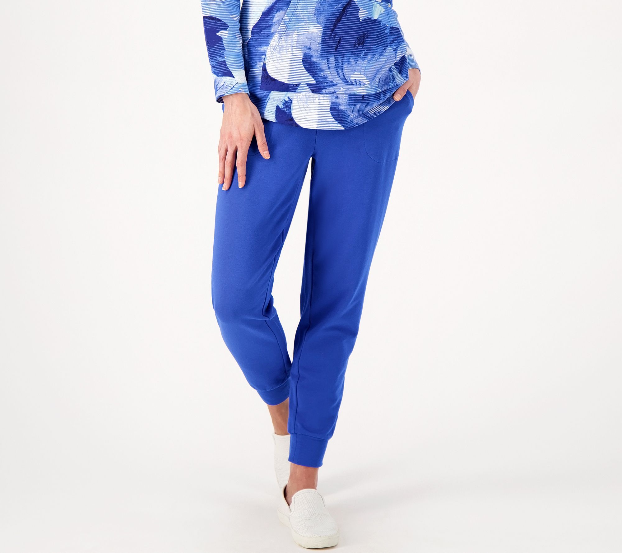 "As Is" Sport Savvy Regular All Day French Terry Pull On Jogger