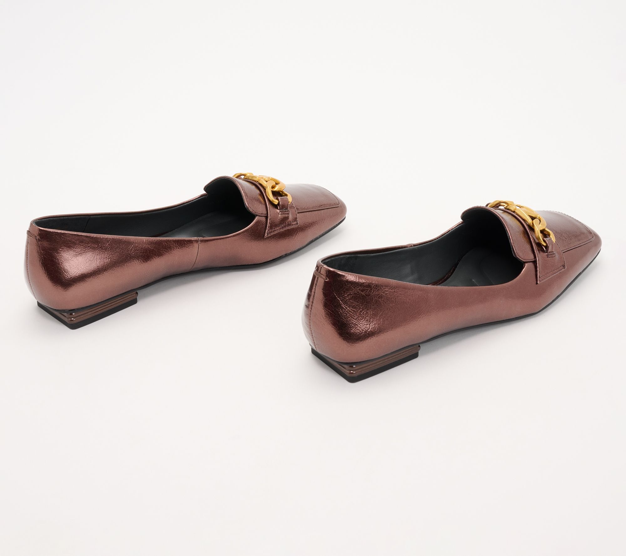 Franco Sarto Square Toe Loafer Flats - Tiari