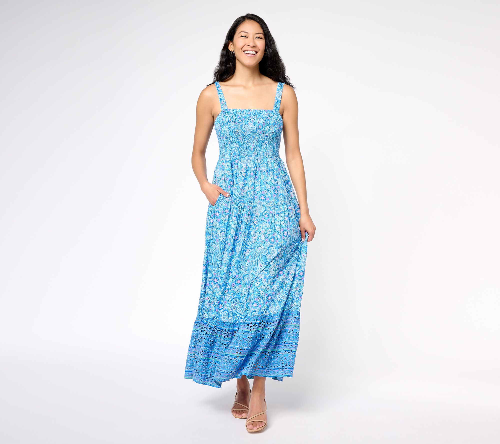 "As Is" Destination 365 Regular Printed Maxi Dress