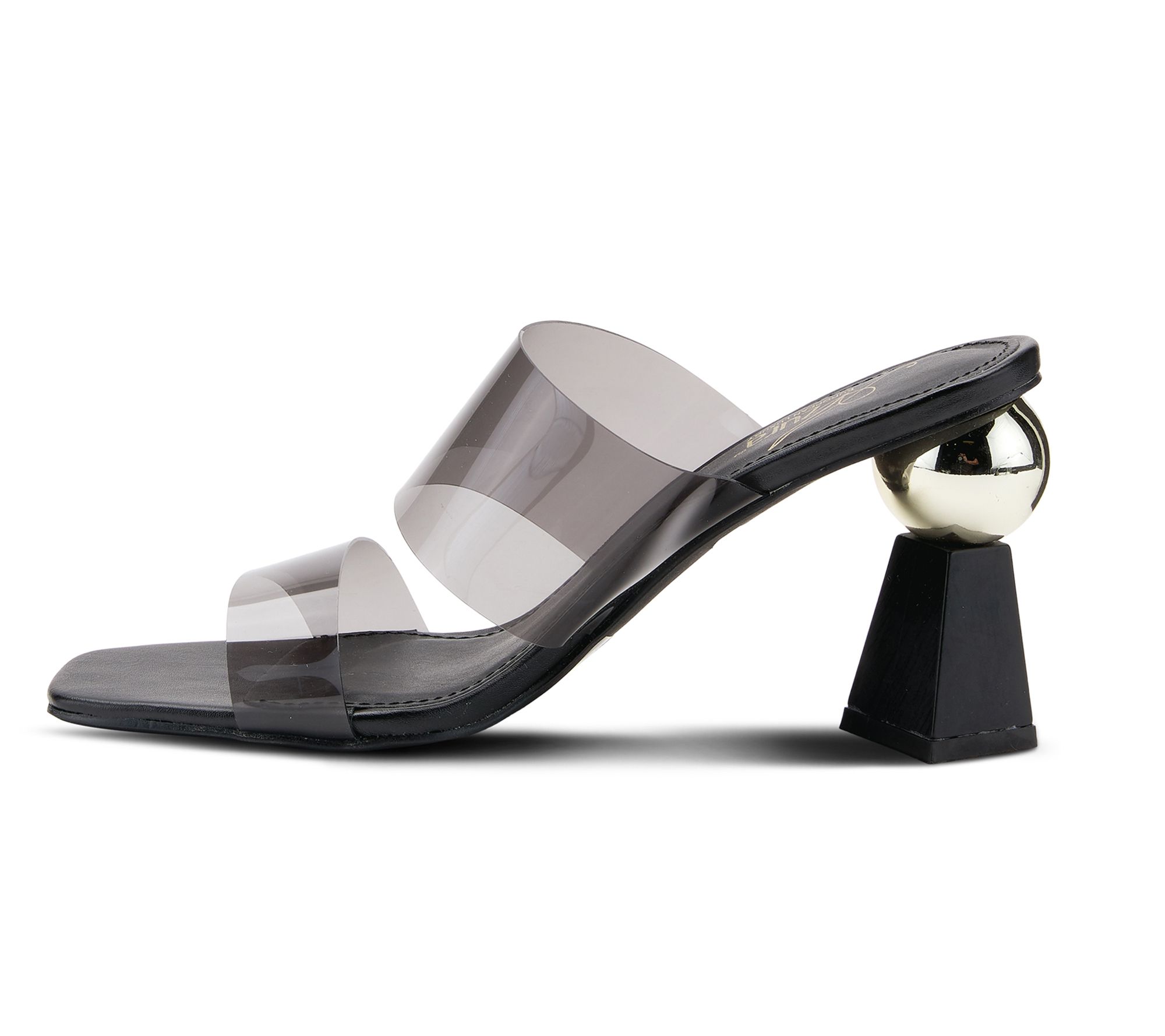 Azura by Spring Step Sculpted Heel Sandals - Dahing - QVC.com