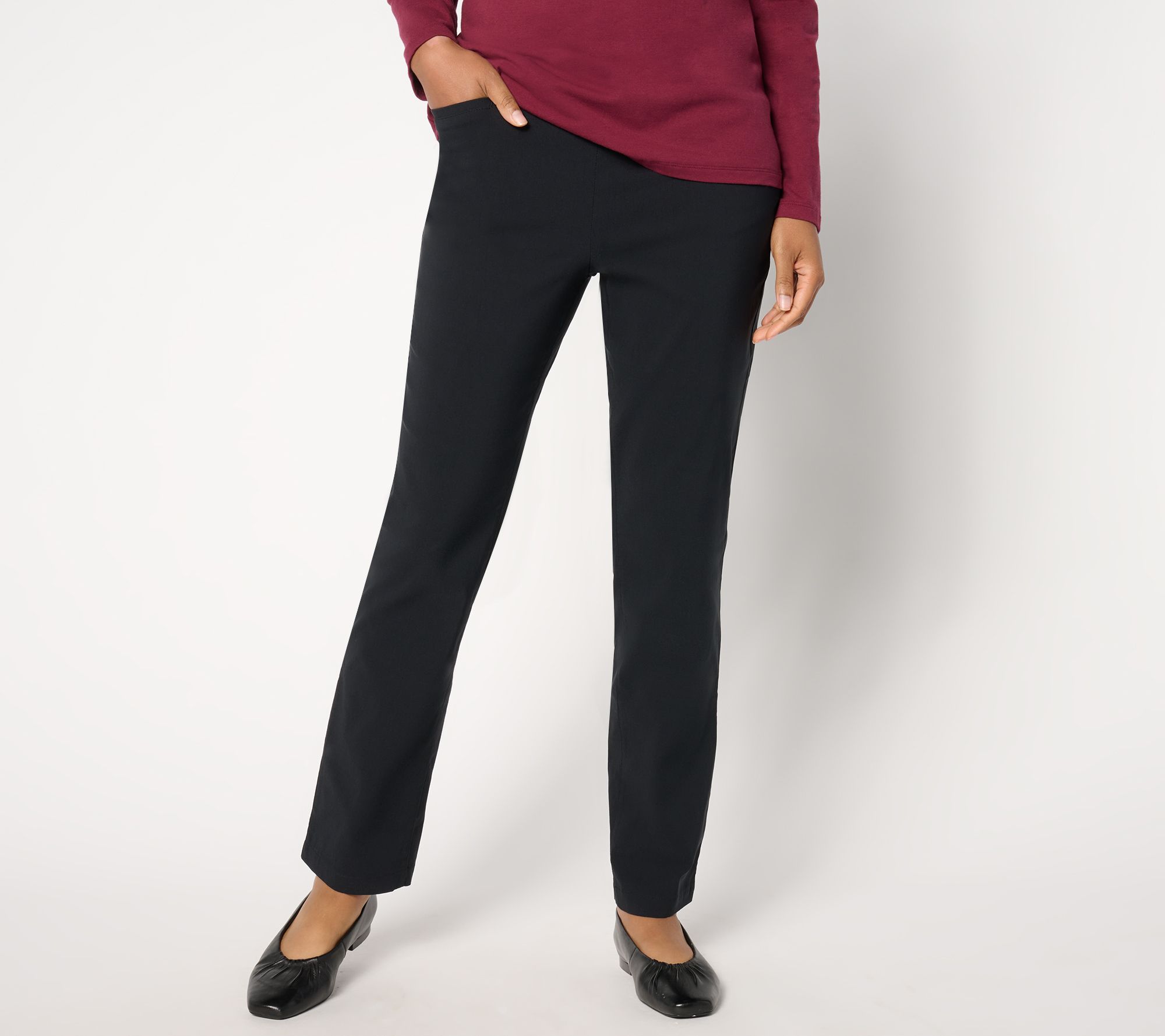 Denim & Co. Signature Petite Smart Stretch Air Pant