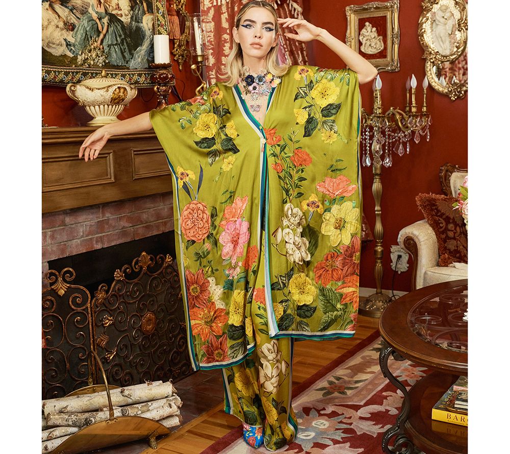 Aratta French Riviera Beaded Kimono