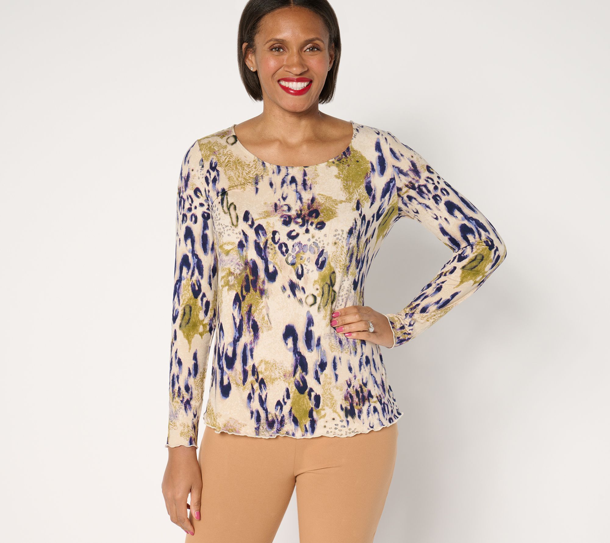 Qvc ladies tops best sale