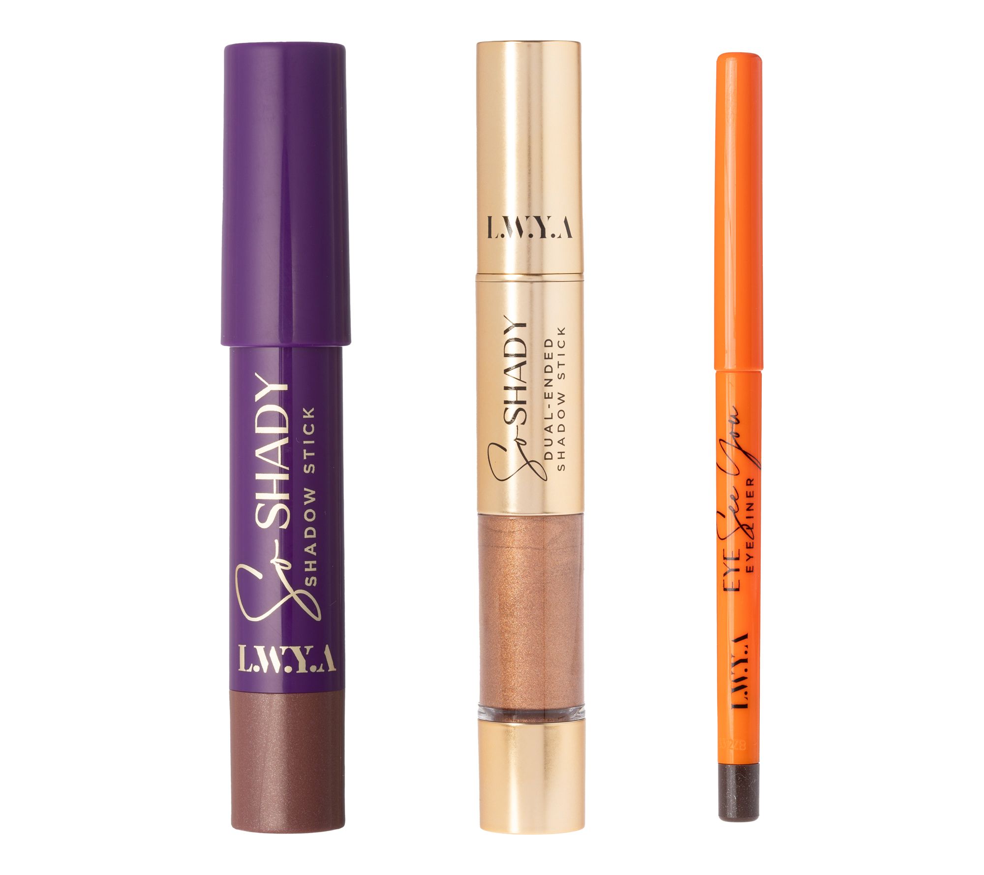 LWYA by Kim Gravel Eye Goals Shadow & Liner 3pc Set