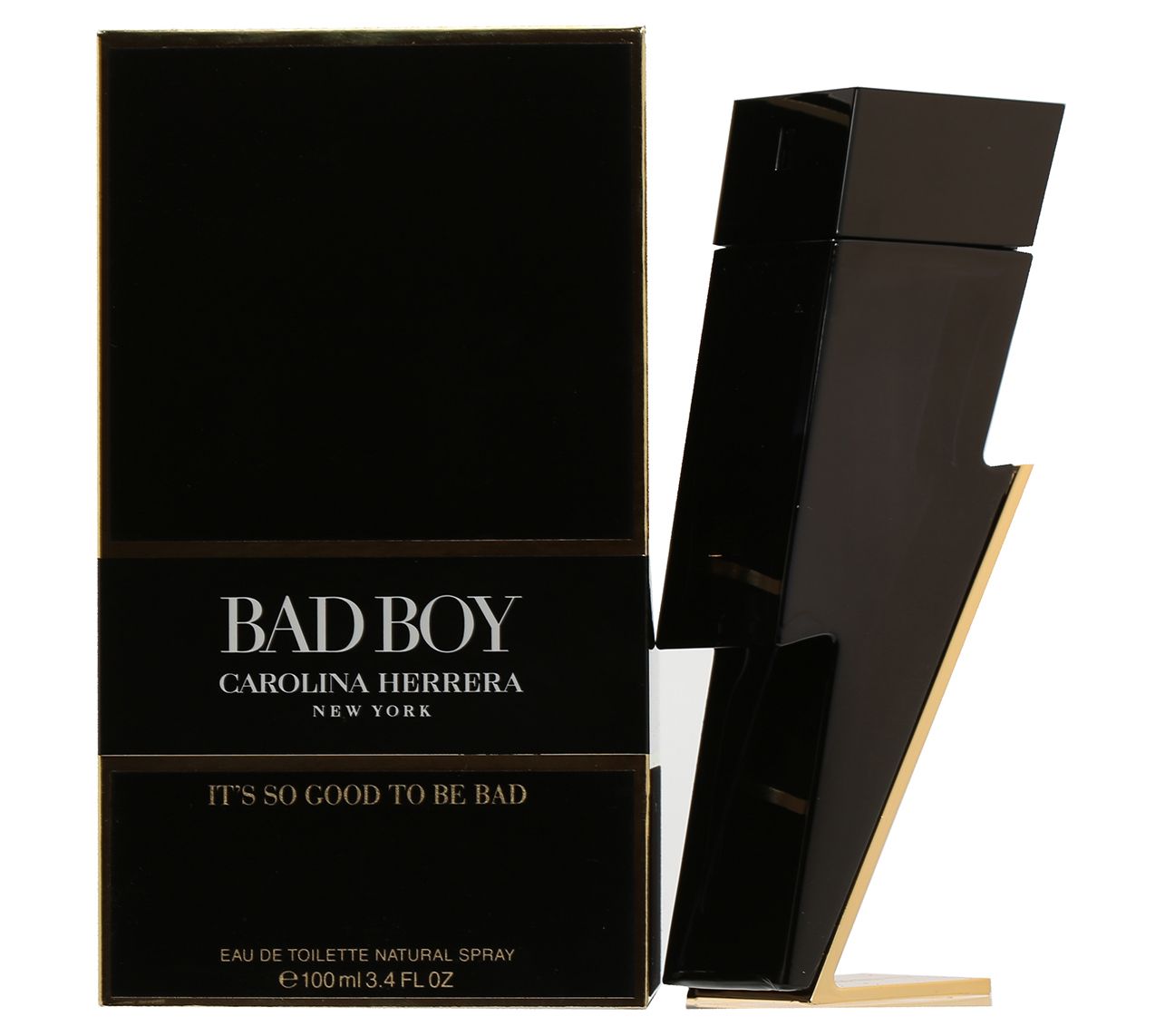 Carolina Herrera Bad Boy Formen Eau De Toilette  Spray 3.4 oz