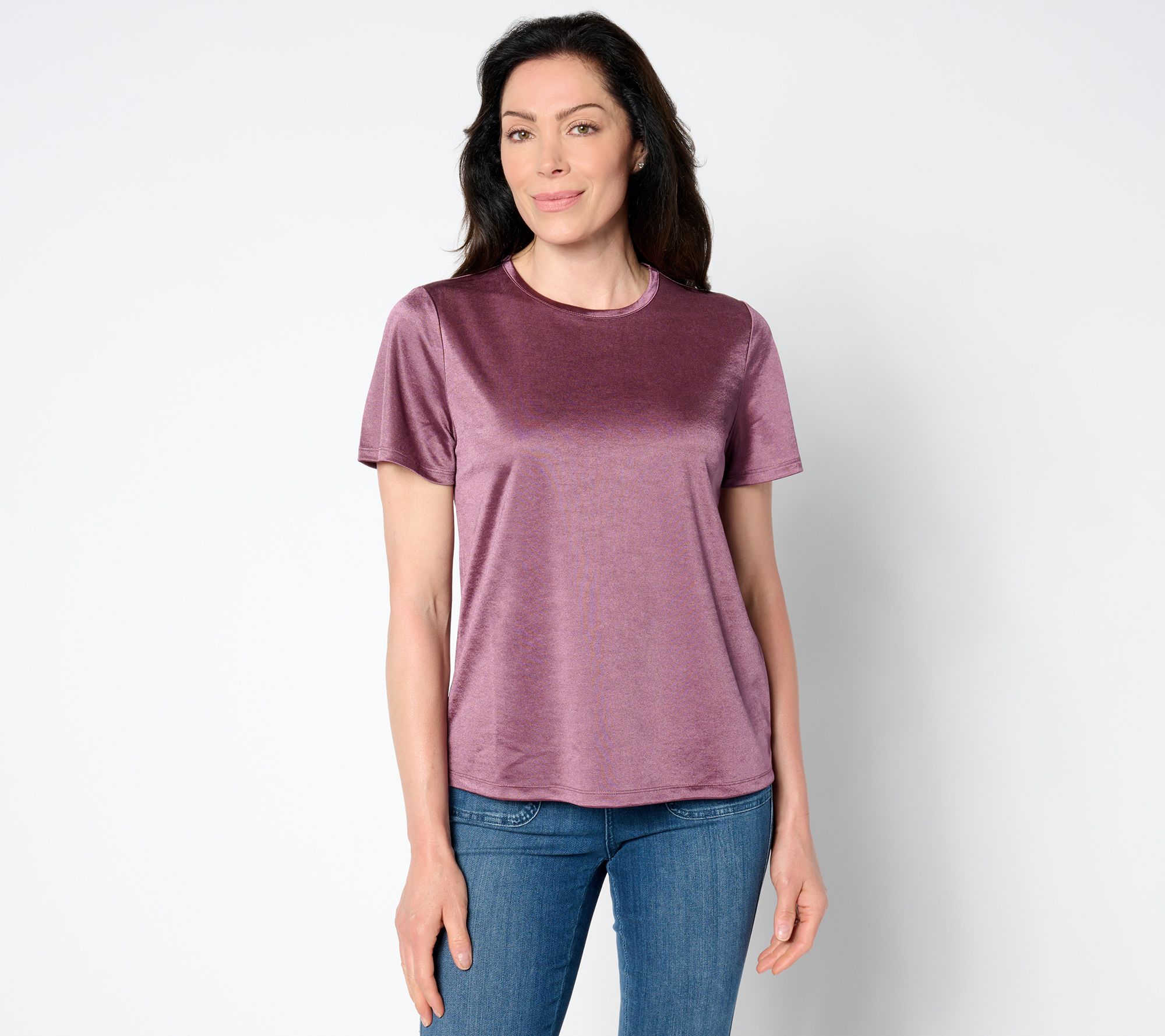 "As Is" BEAUTIFUL by Lawrence Zarian Knit Short Sleeve Top