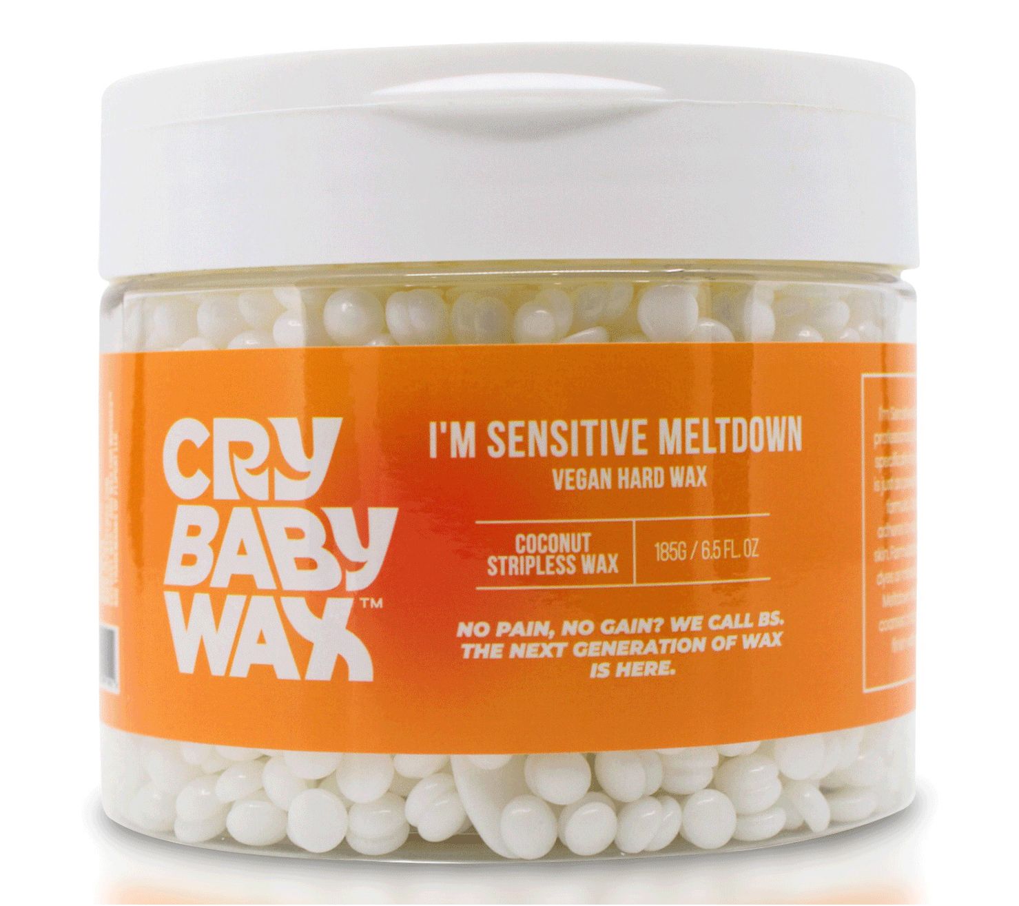 Crybaby Wax I'm Sensitive Meltdown Vegan Hard Wax