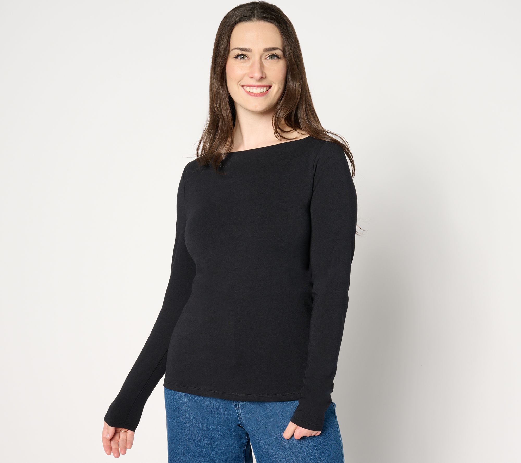 "As Is" Me by Jennie Garth Lynn Long Sleeve Top