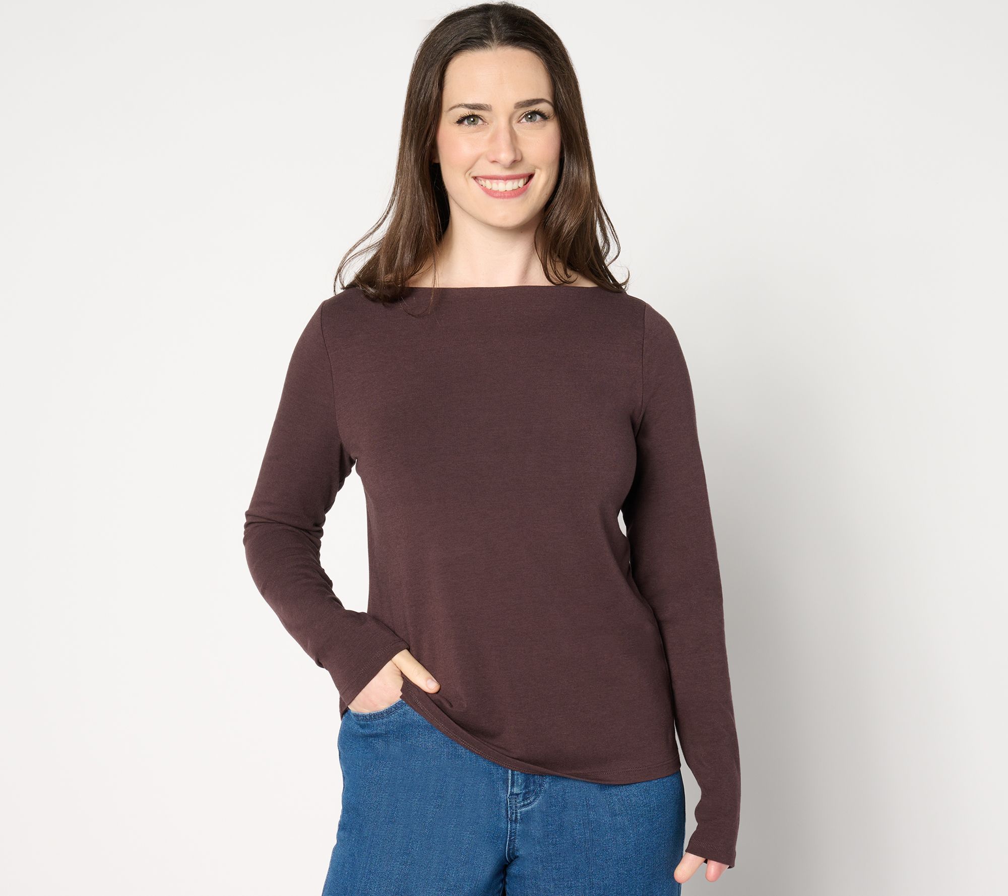 "As Is" Me by Jennie Garth Lynn Long Sleeve Top