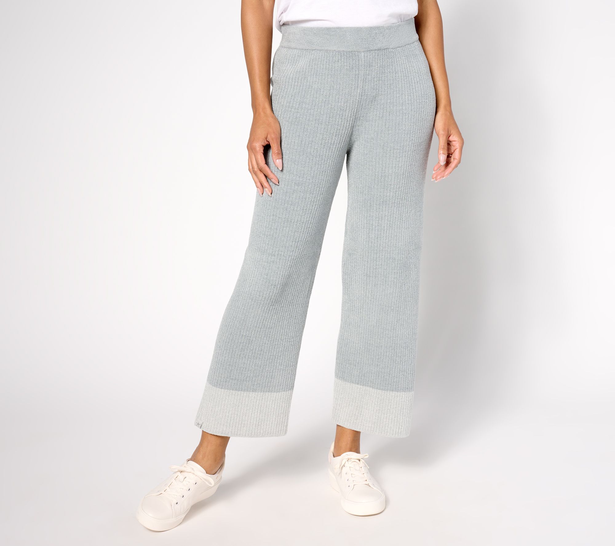 "As Is" Barefoot Dreams CozyChic Ultra Lite Heather Reg. Ankle Pant