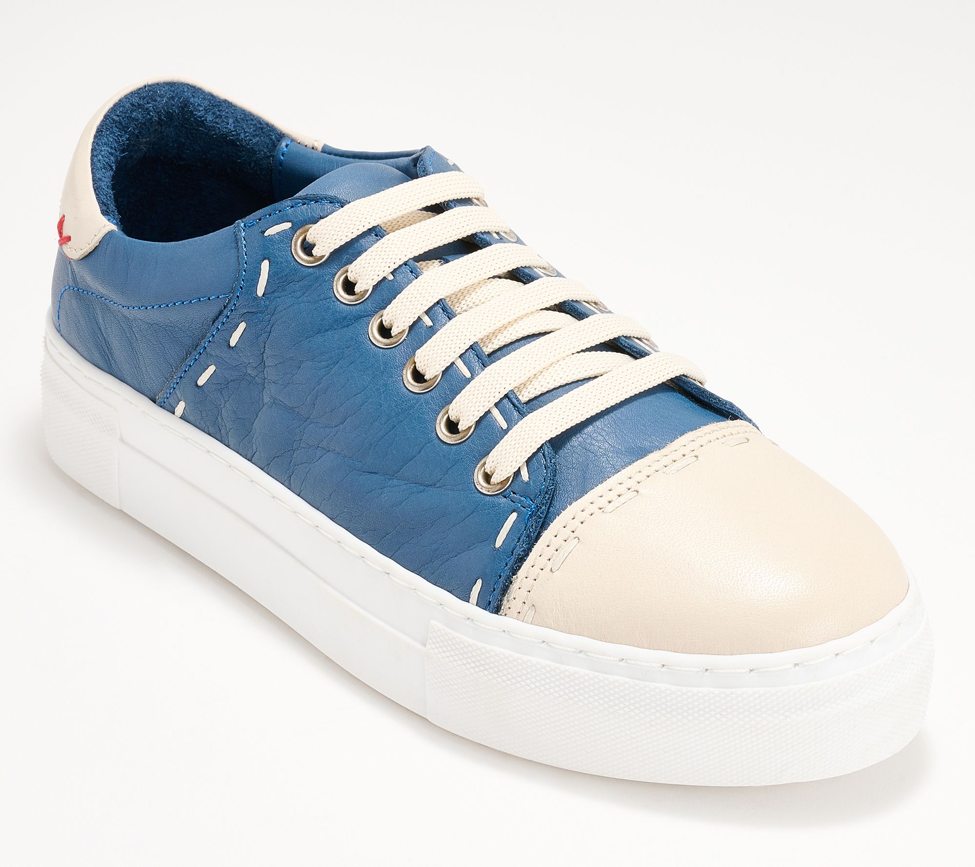 "As Is" Miz Mooz Leather Casual Sneakers - Melisa