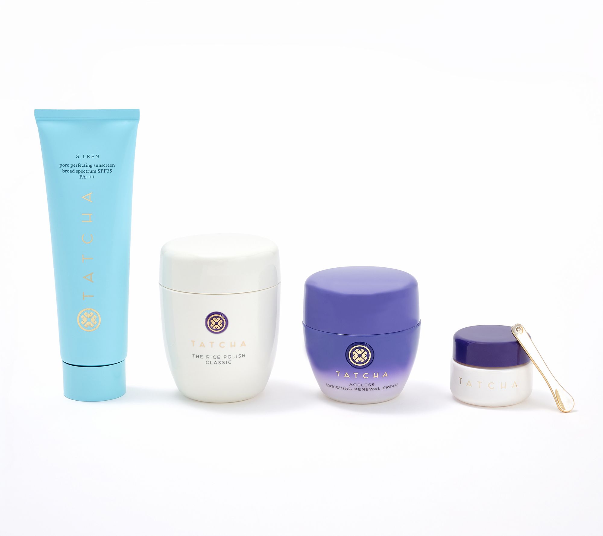 TATCHA 4-Piece Ritual Ageless Face & Eye w/ Silken Auto-Delivery