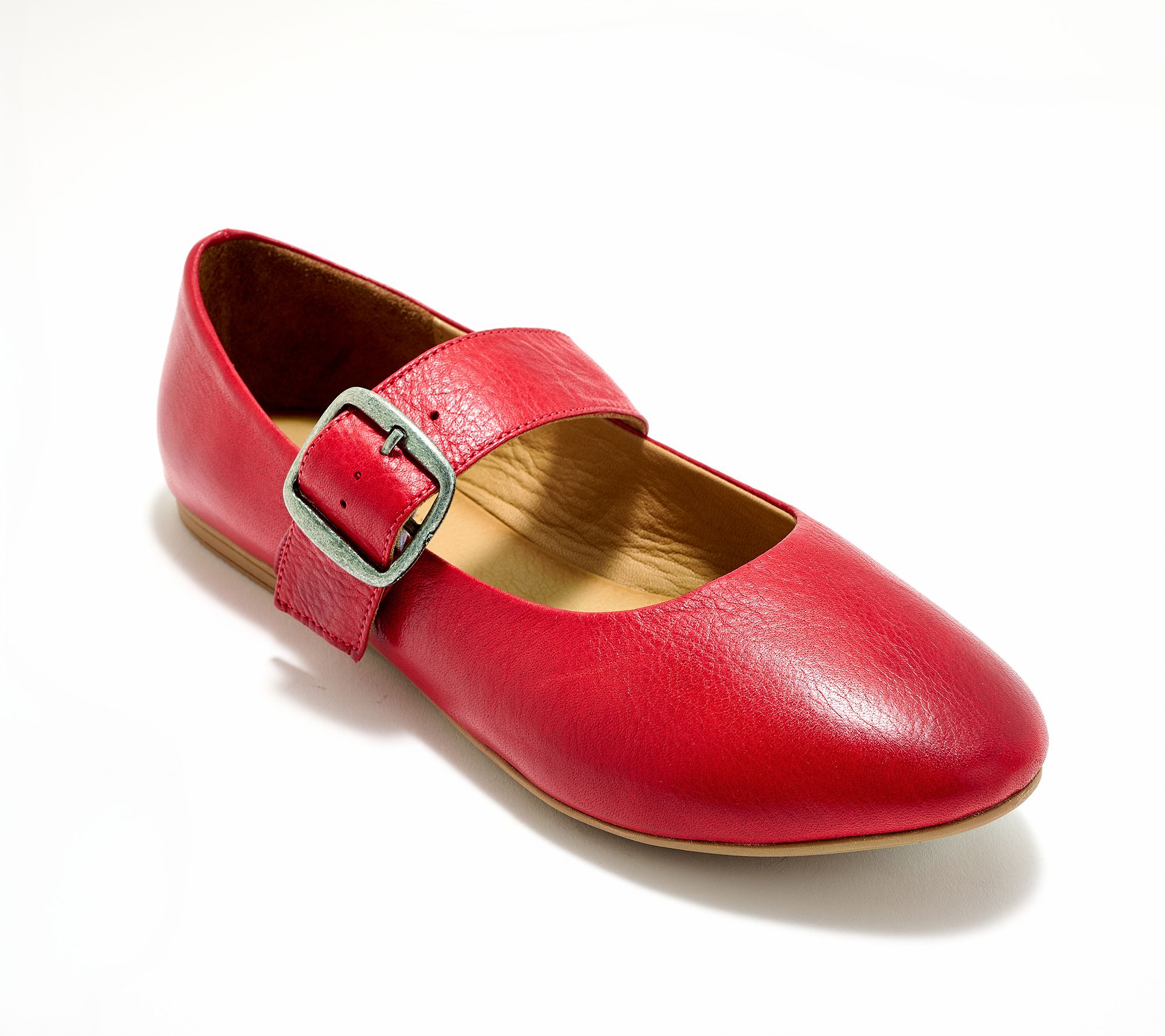 Miz Mooz Leather Mary Jane Flats - Kaity