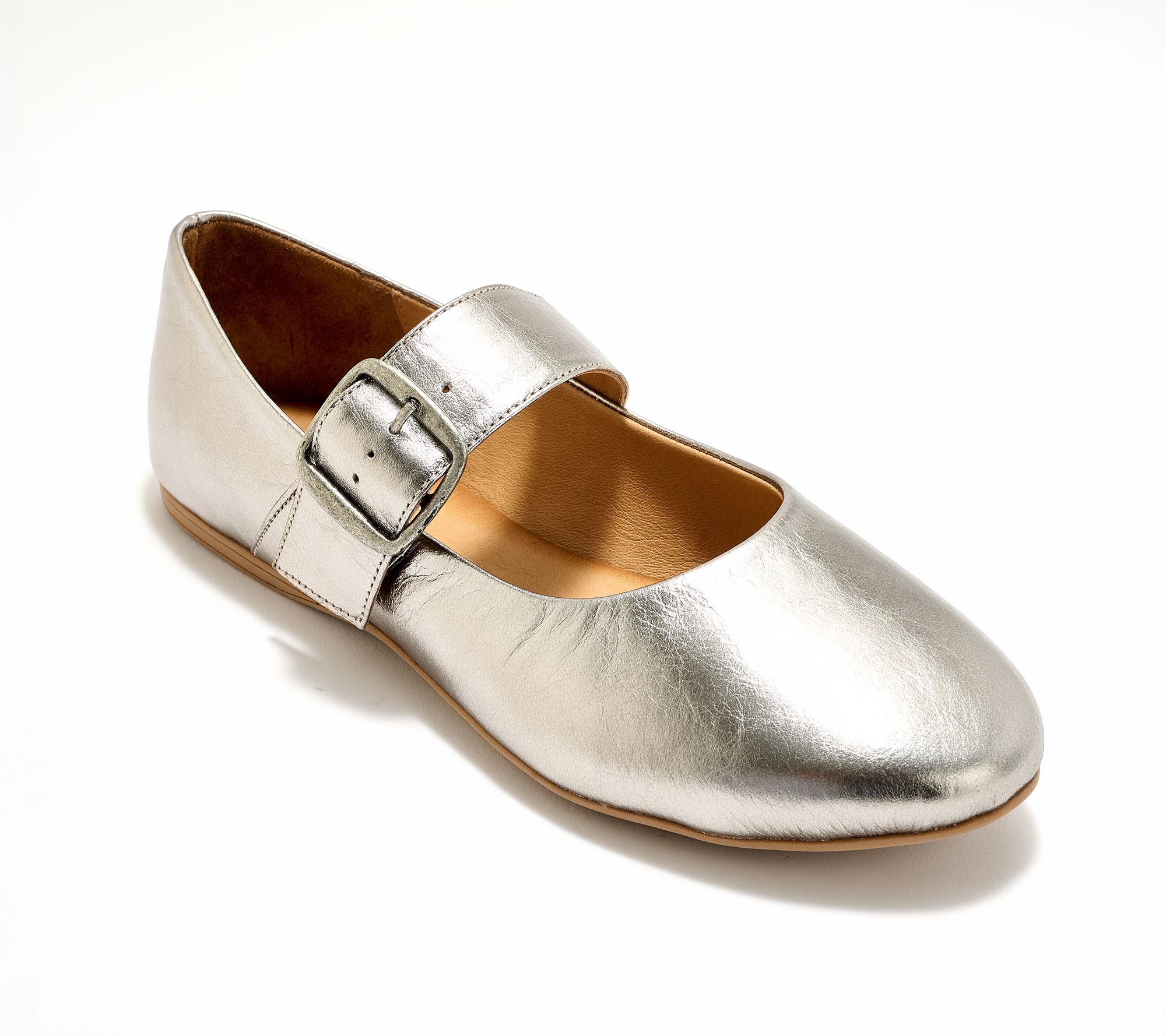 Miz Mooz Leather Mary Jane Flats - Kaity