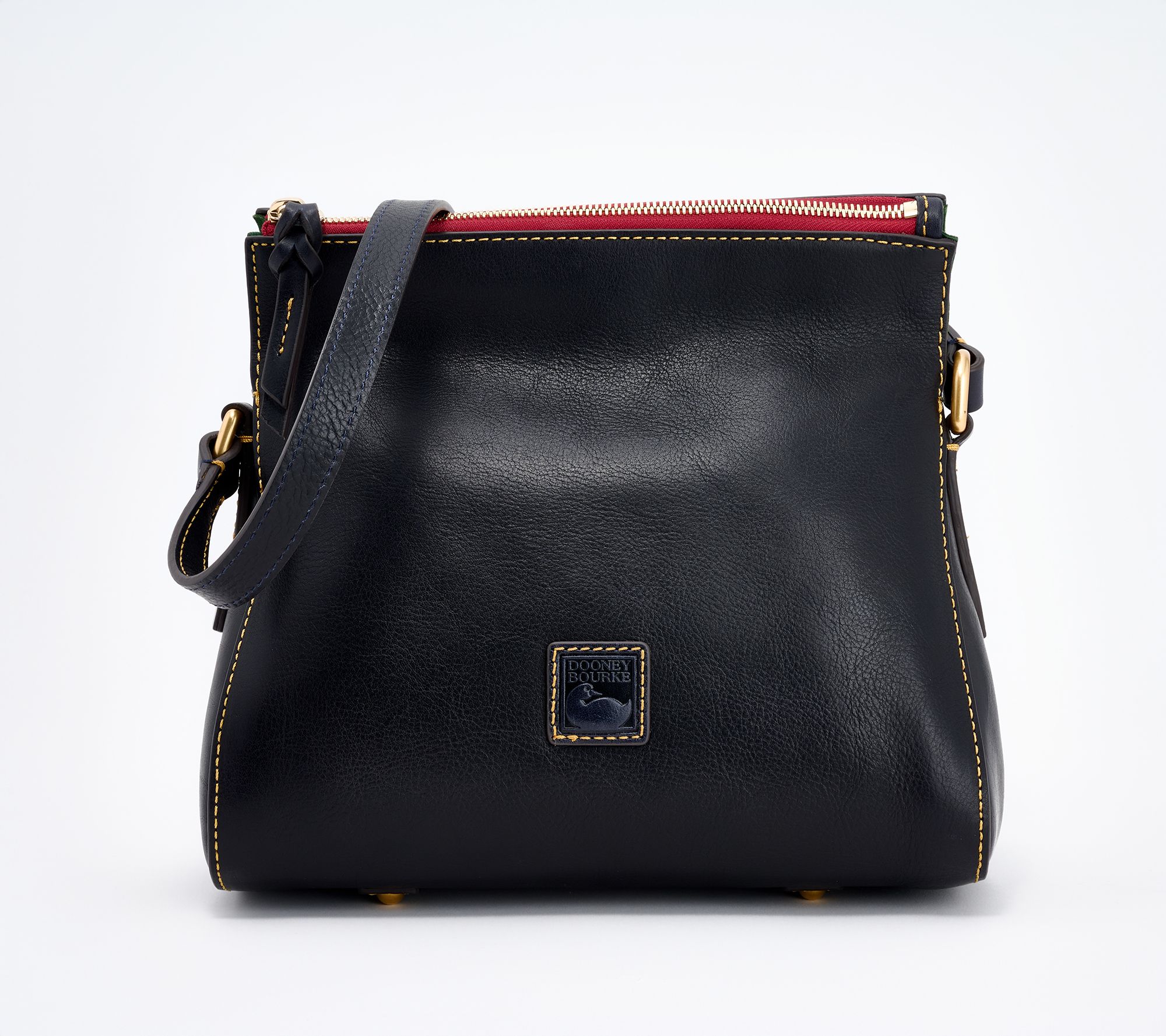 "As Is" Dooney & Bourke Florentine Leather Laurel Crossbody