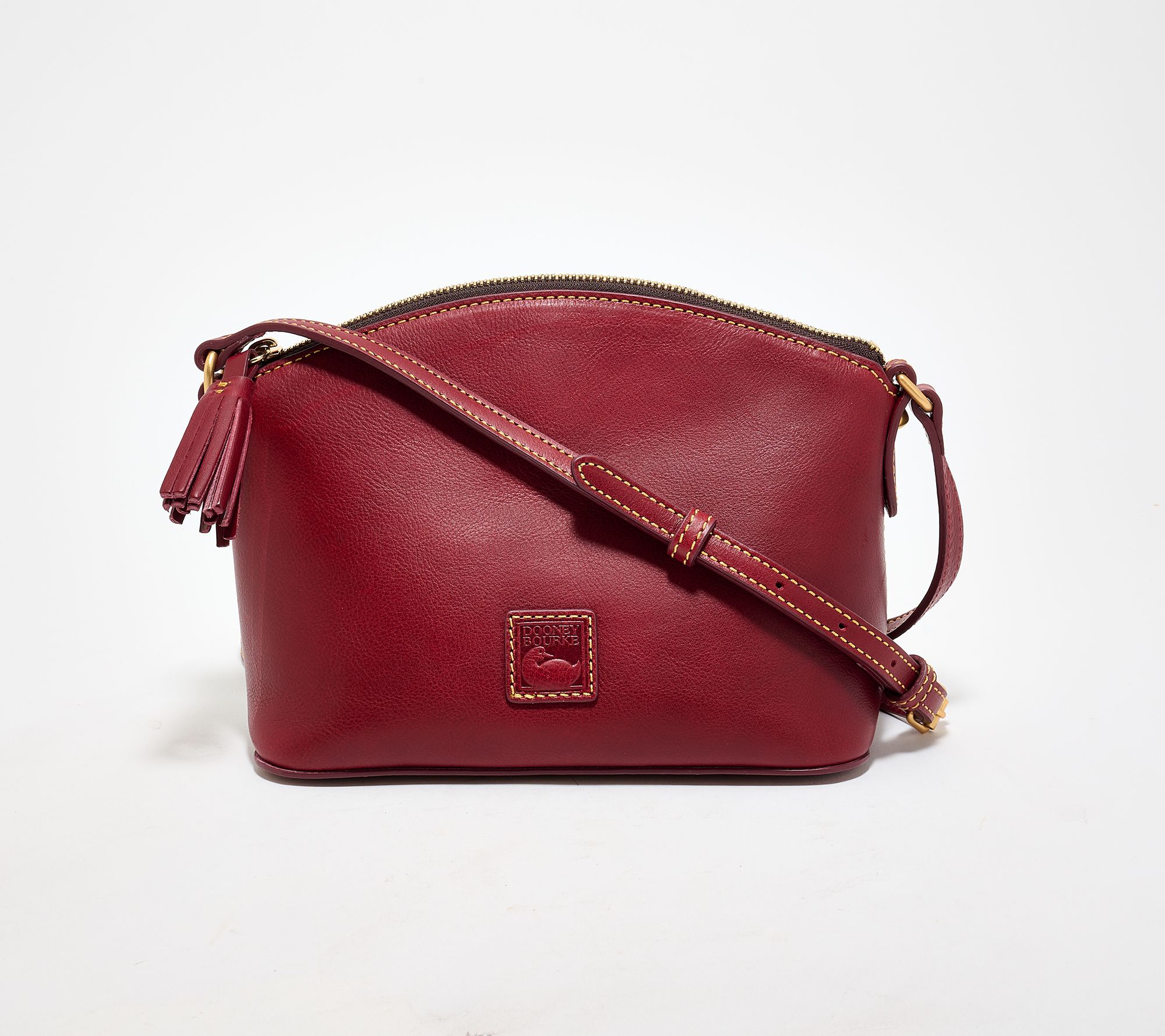 Dooney & Bourke Florentine Leather Robin Domed Crossbody