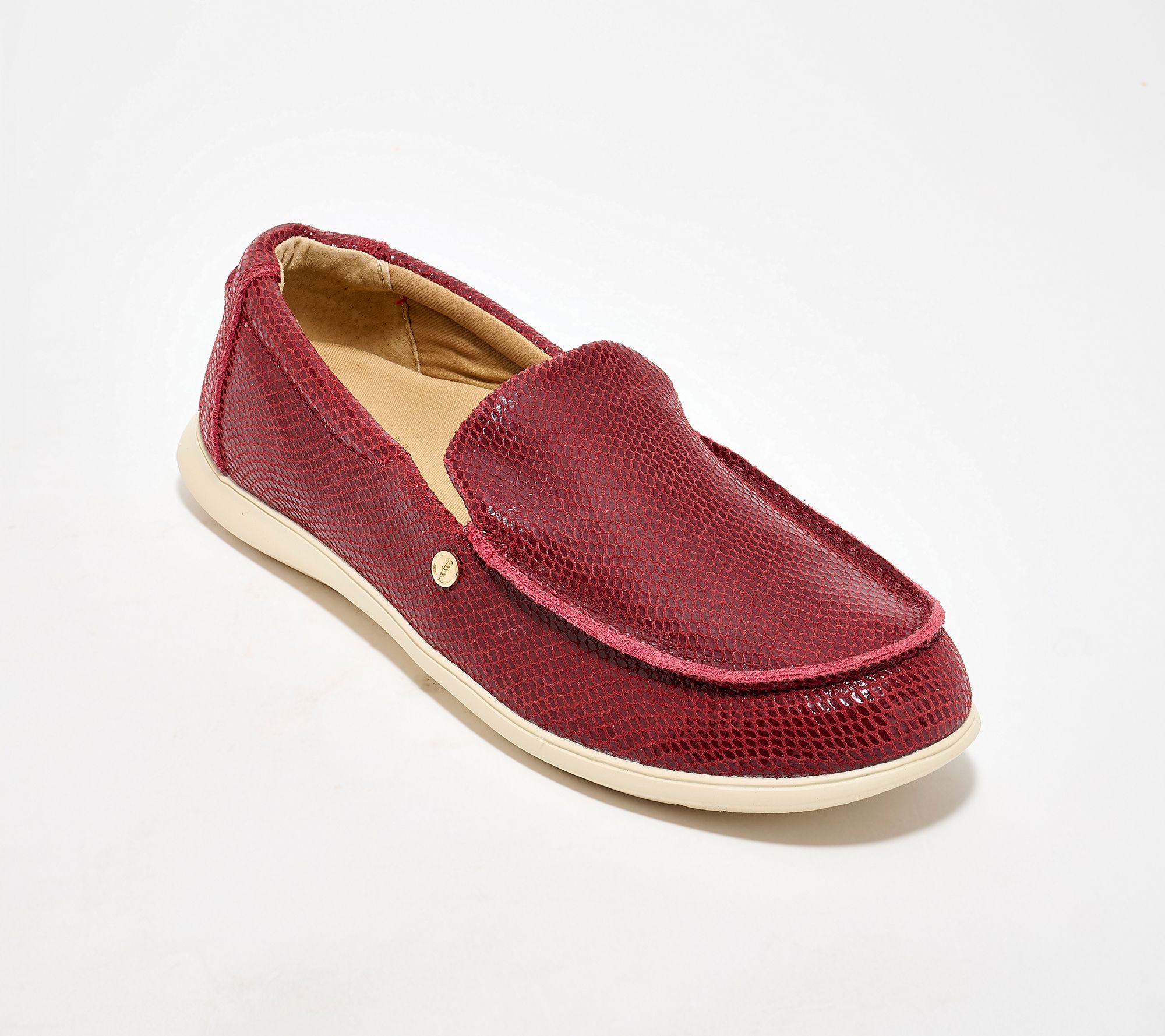  Revitalign Orthotic Leather Slip-Ons - Palmer