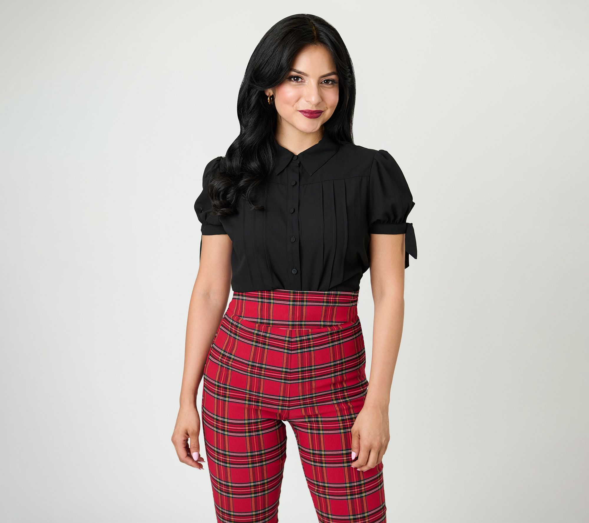 Unique Vintage Black Colvin Blouse