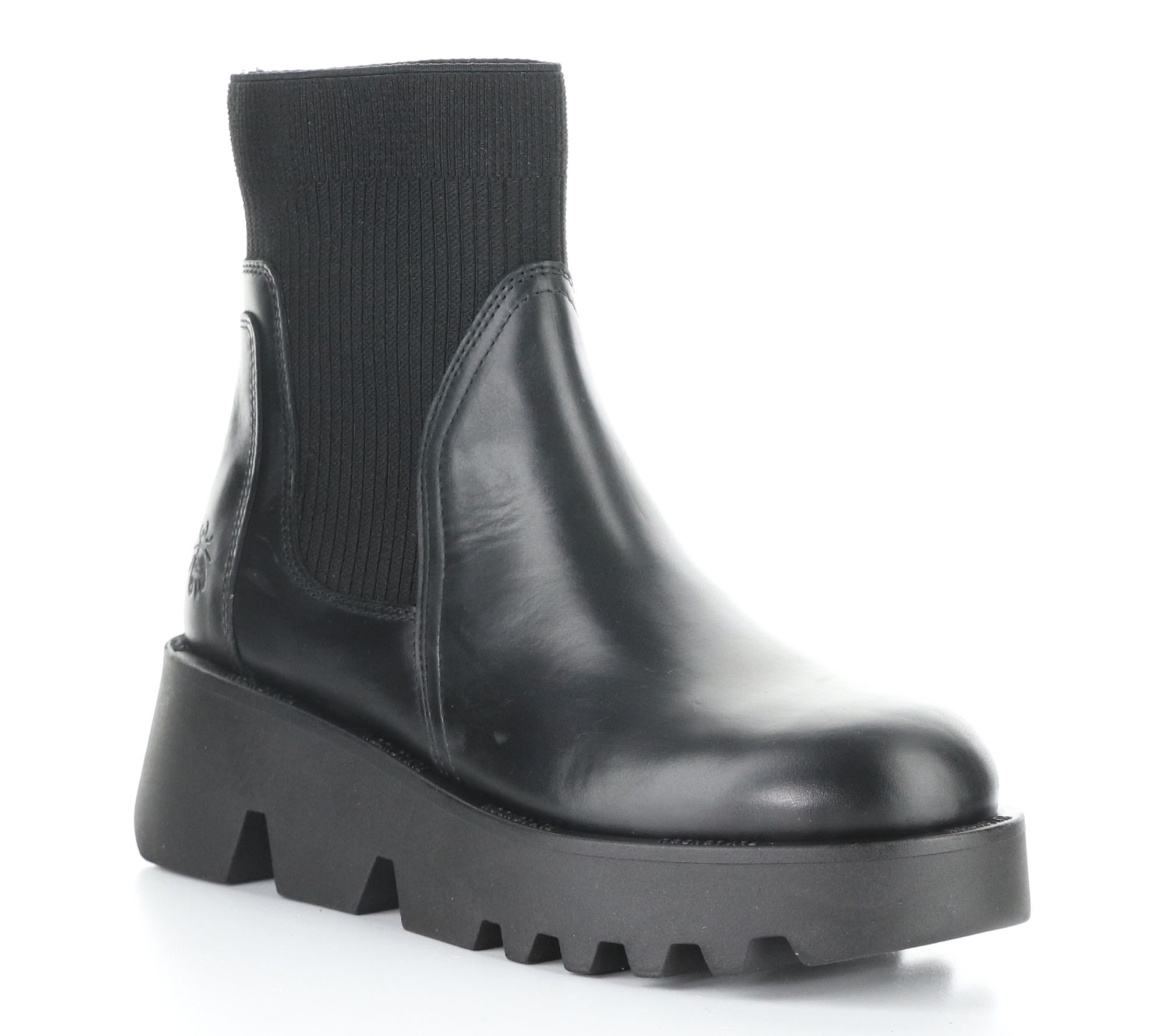 Fly London Rug Pull-On Platform Leather Boot