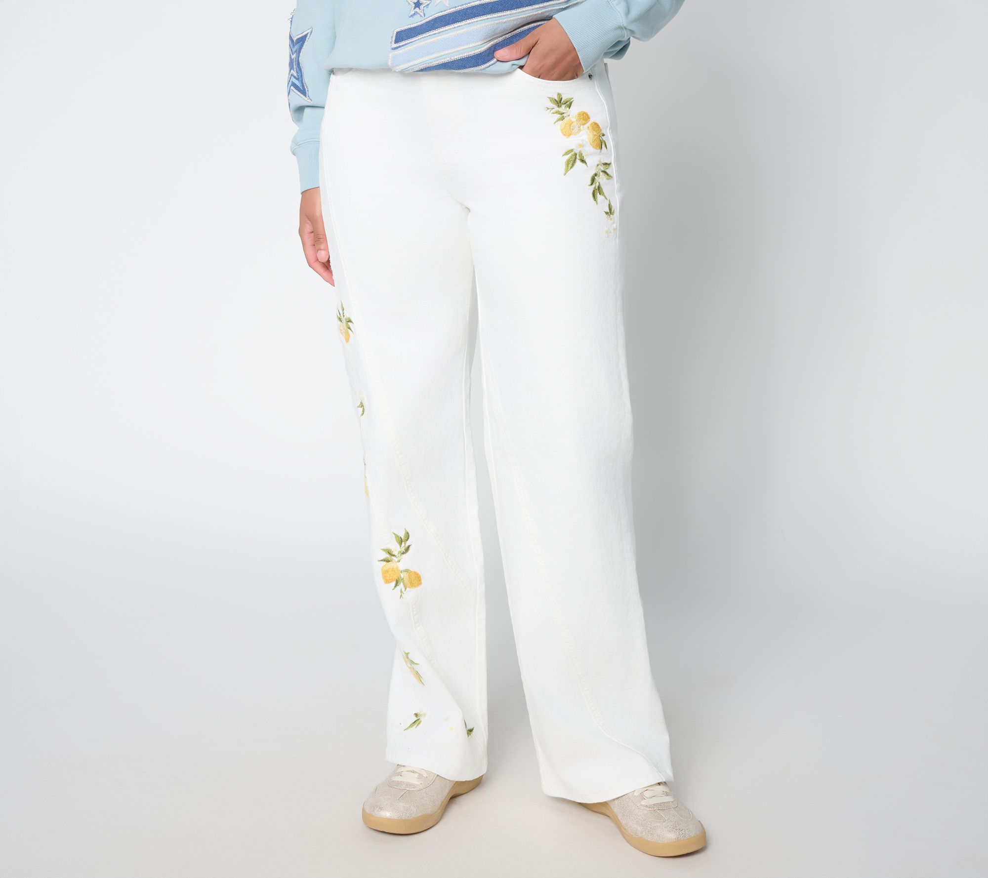 Driftwood Jeans IRA Straight Leg Jeans - Limoncello