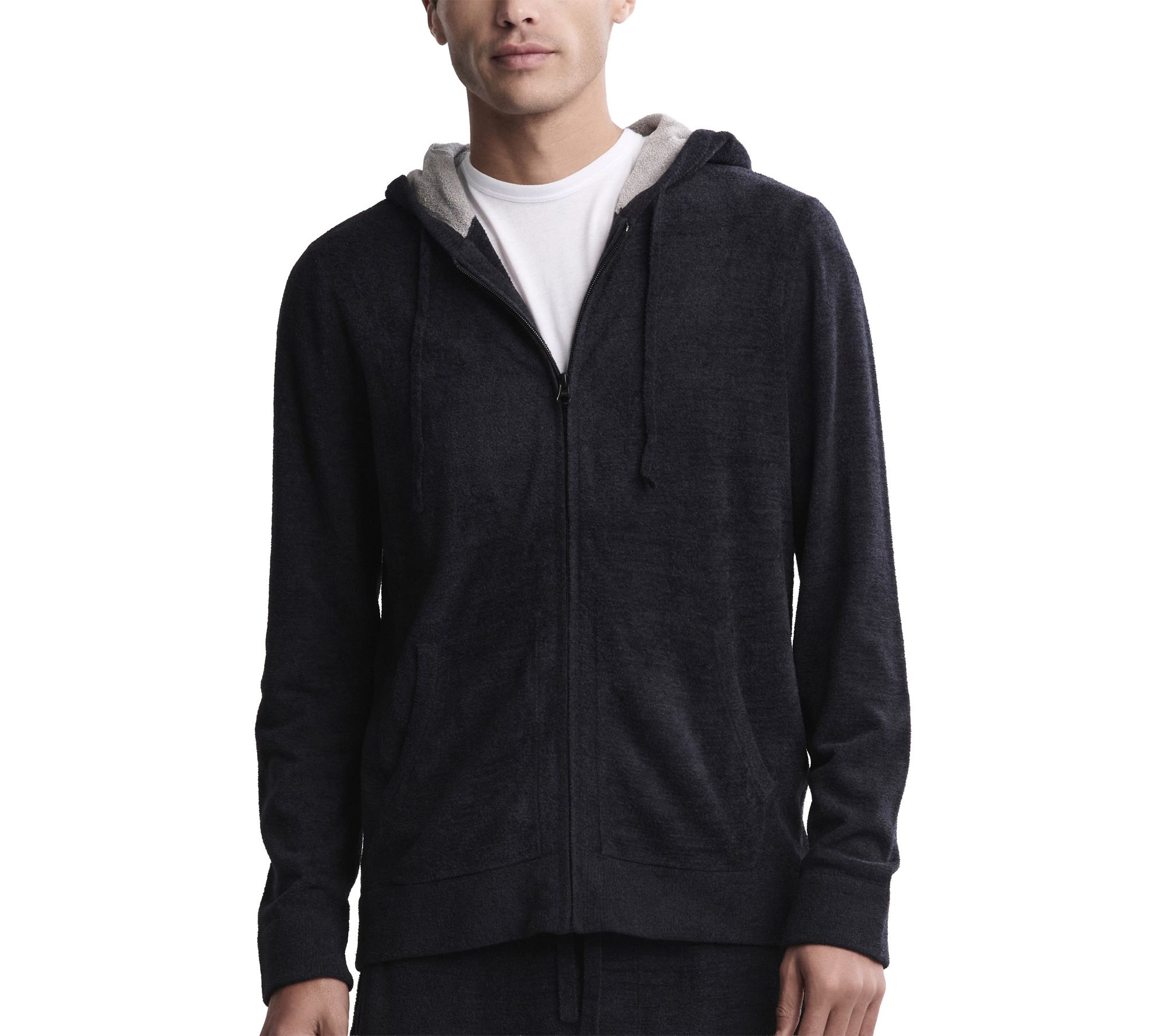 Barefoot Dreams Men's CozyChic Ultra Lite Zip-Up Hoodie