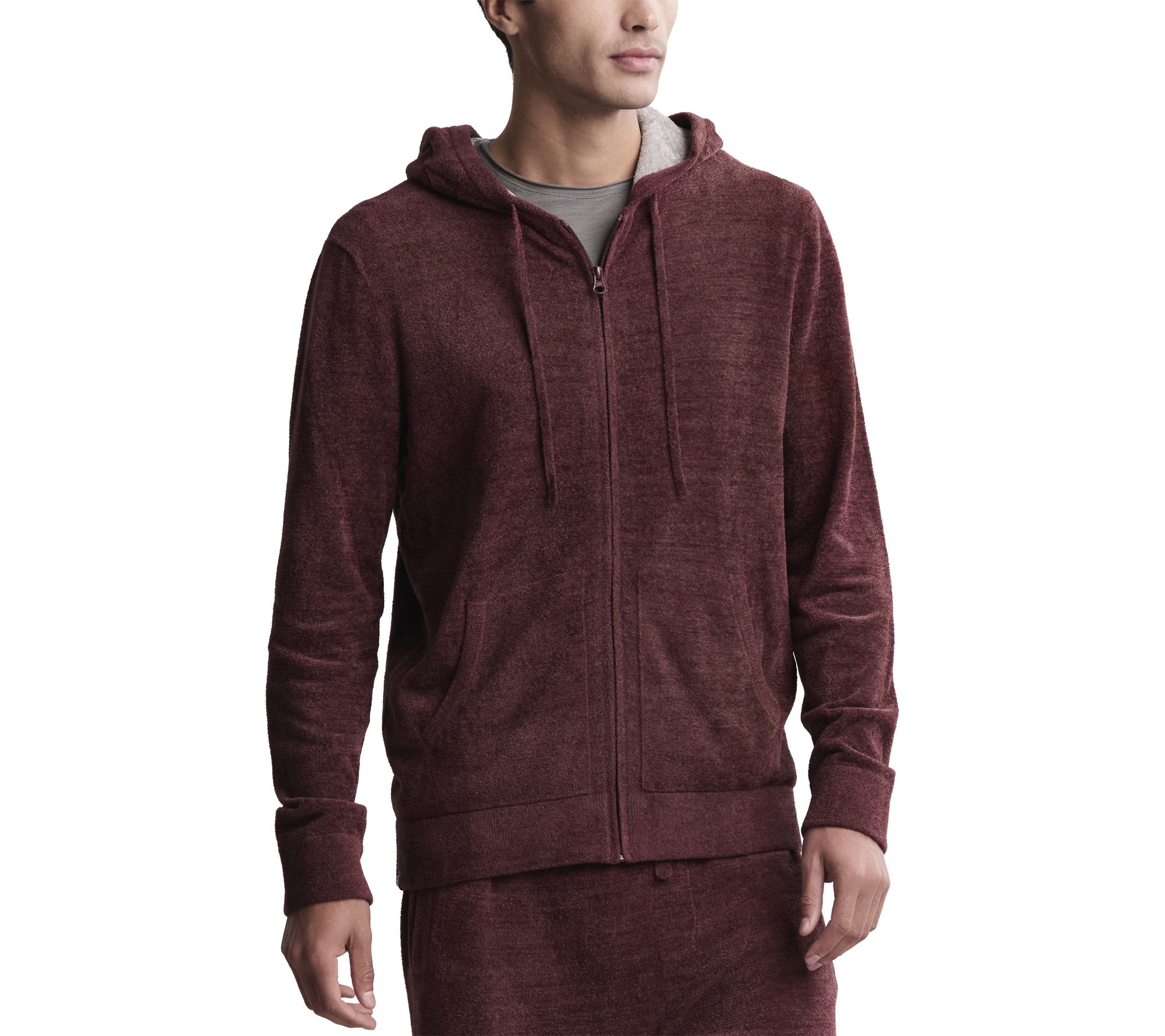 Barefoot Dreams Men's CozyChic Ultra Lite Zip-Up Hoodie