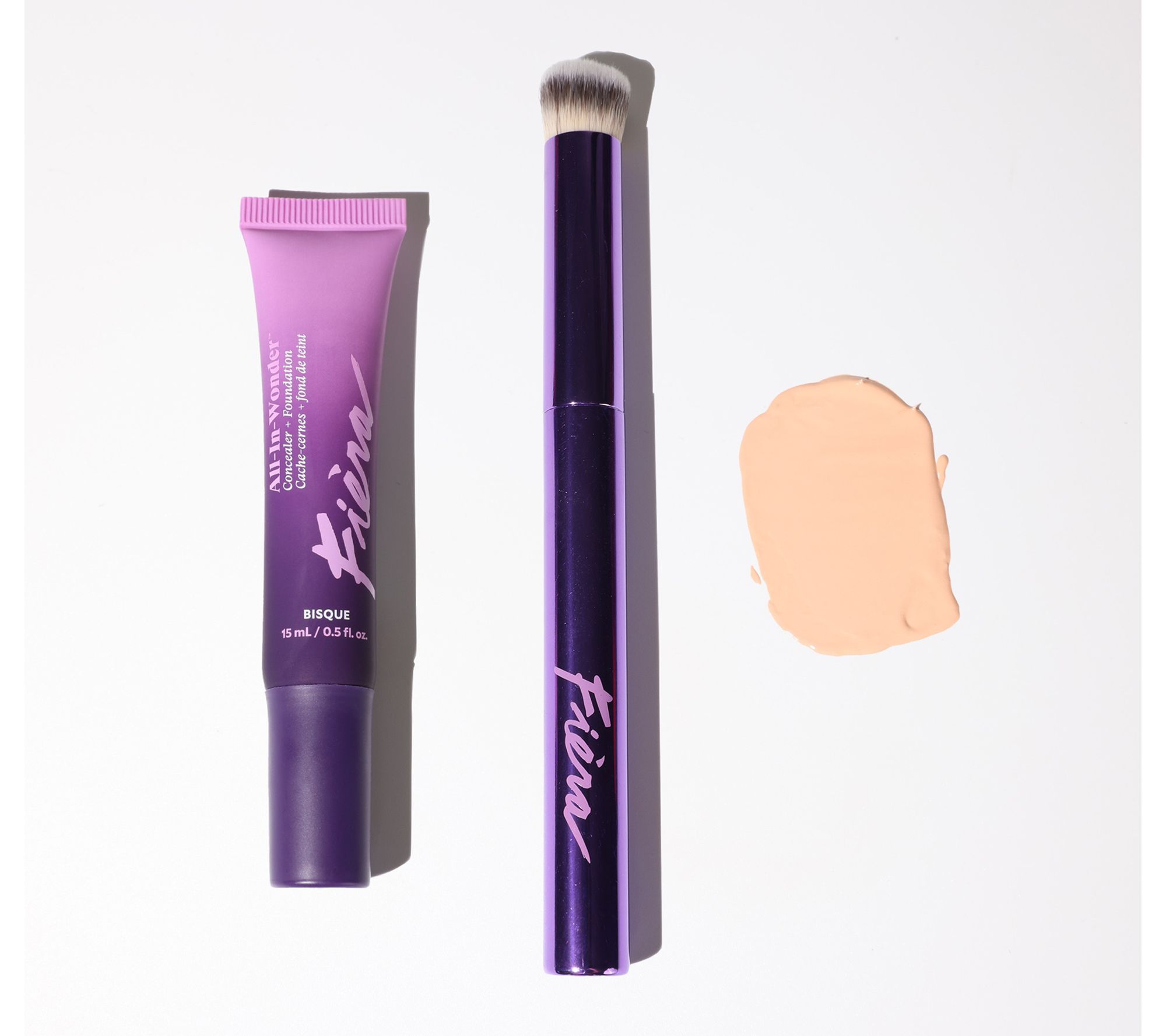 Fiera All-in-Wonder Concealer & Foundation With Brush