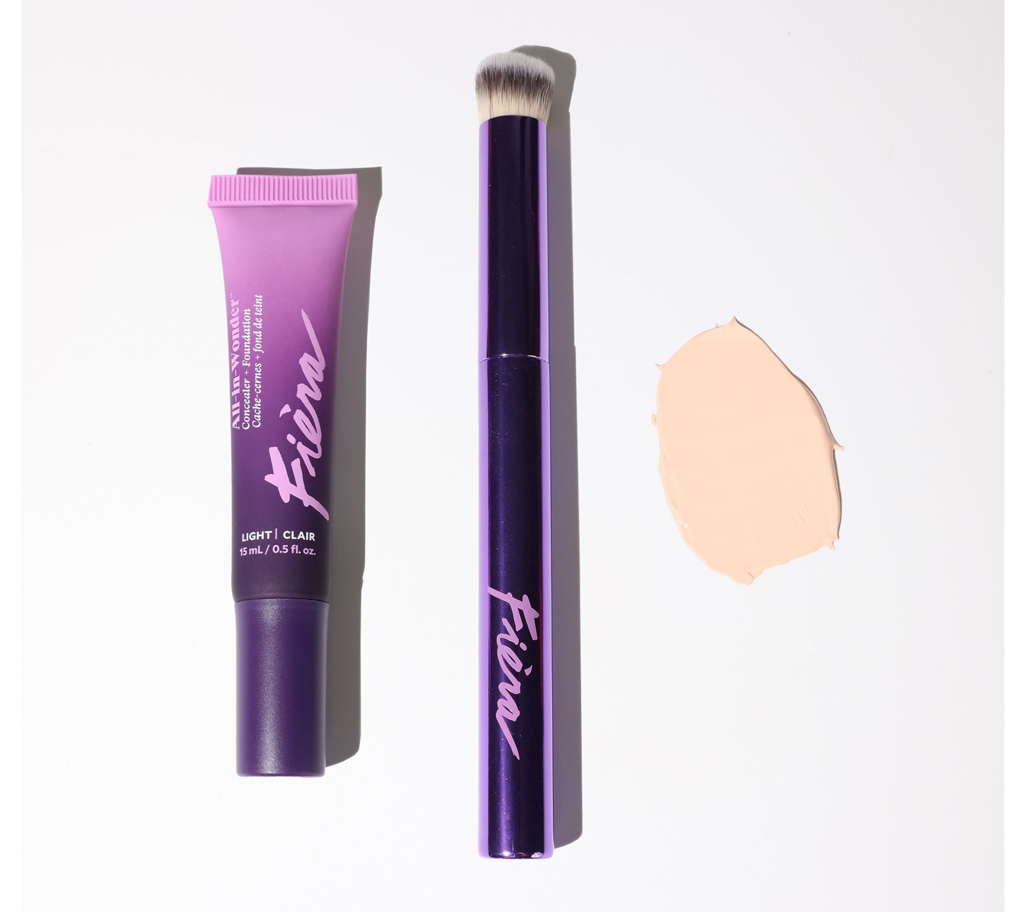 Fiera All-in-Wonder Concealer & Foundation With Brush