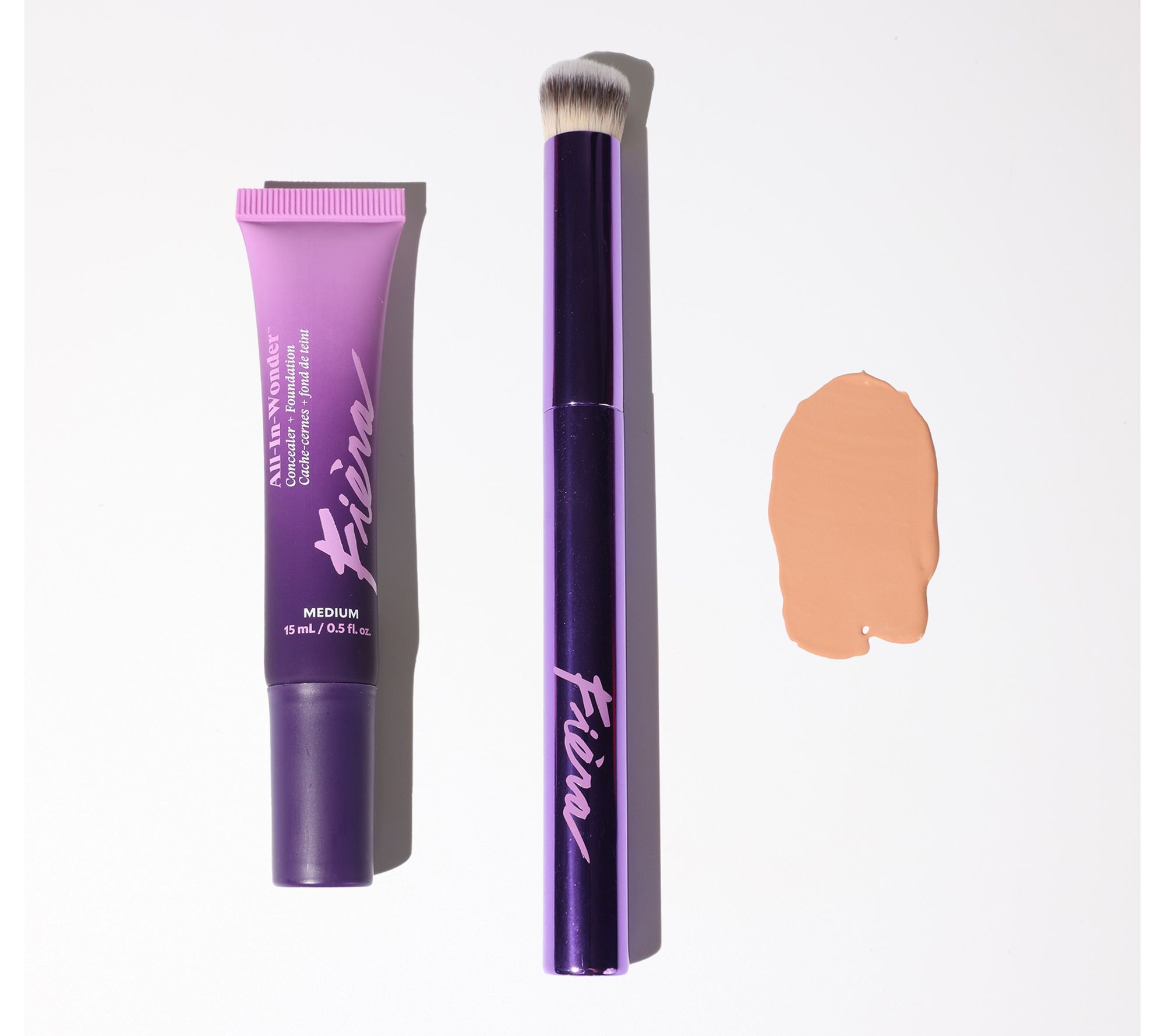 Fiera All-in-Wonder Concealer & Foundation With Brush