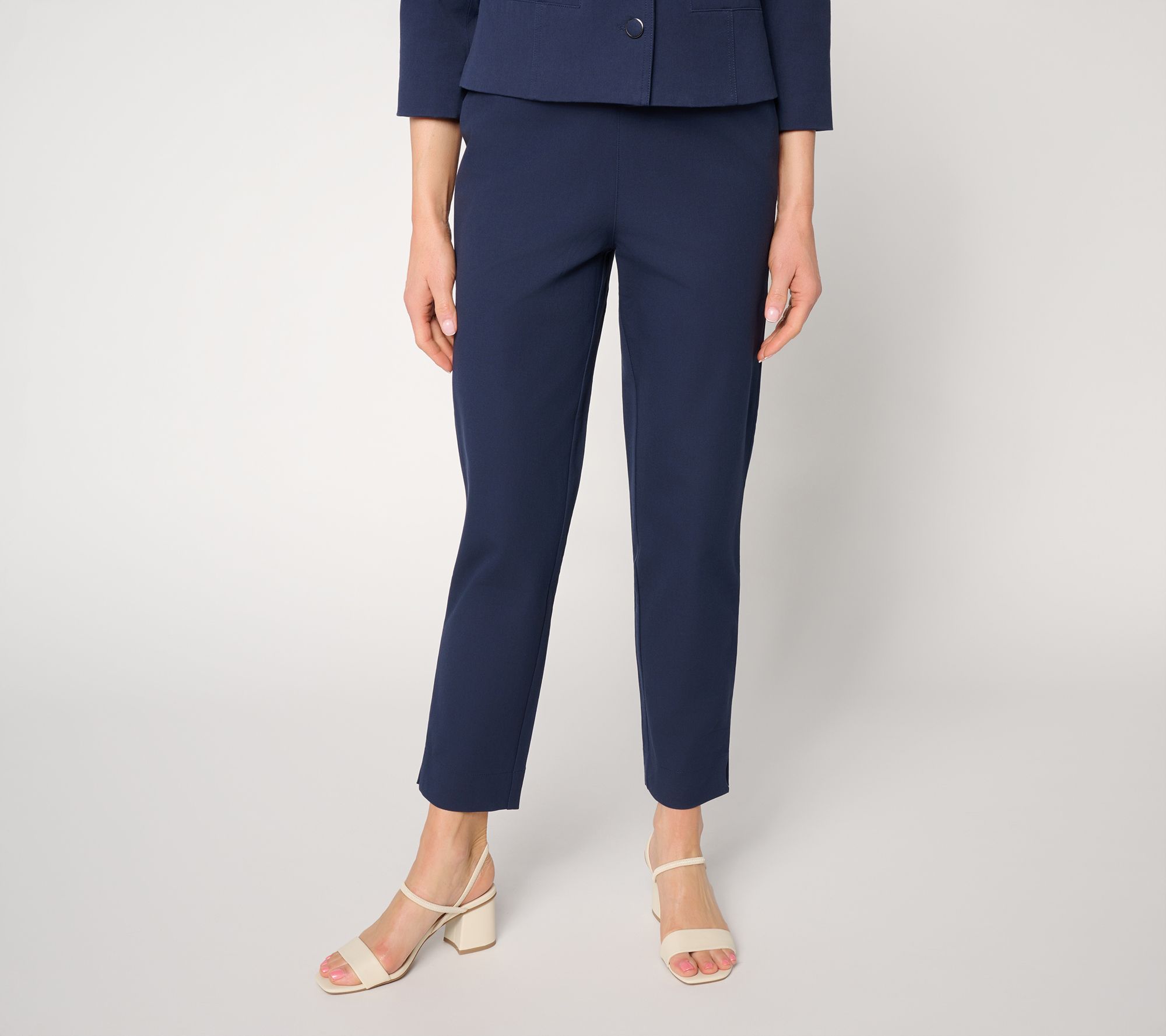 BEAUTIFUL by Lawrence Zarian Petite 24/7 Bi Stretch Ankle Pants