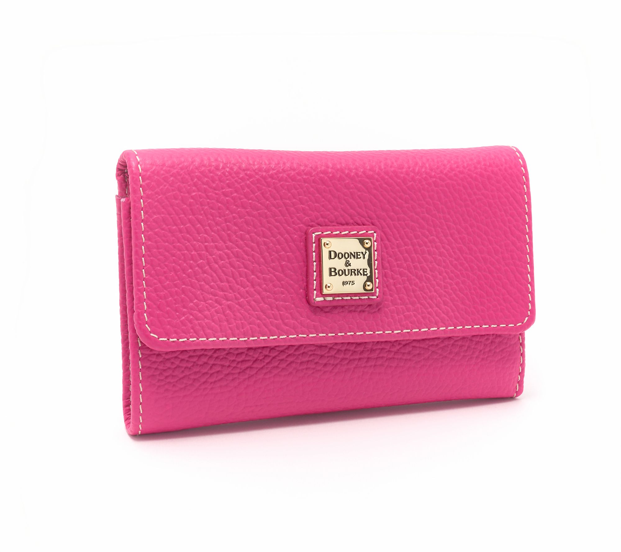  Dooney & Bourke Lucca Leather Flap Wallet