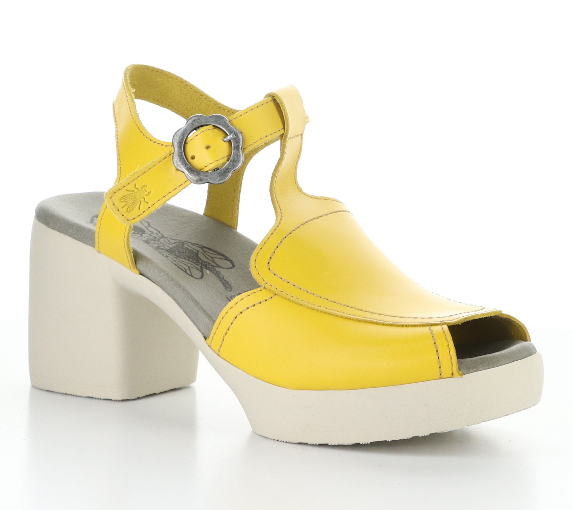 Fly London Brooklyn Buckle Leather Sandals  - Flig419Fly