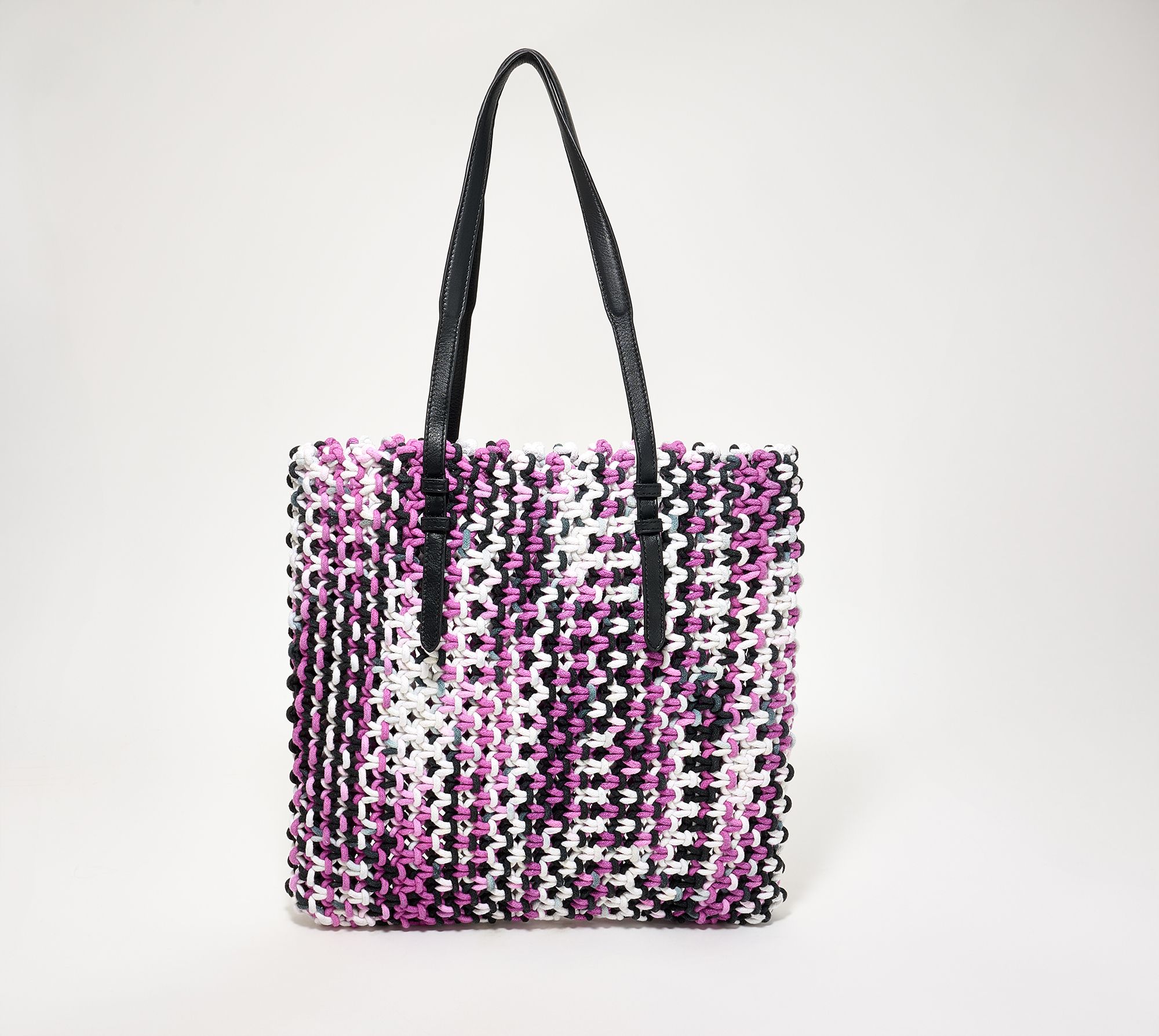 American Leather Co. Sonoma Macrame Tote
