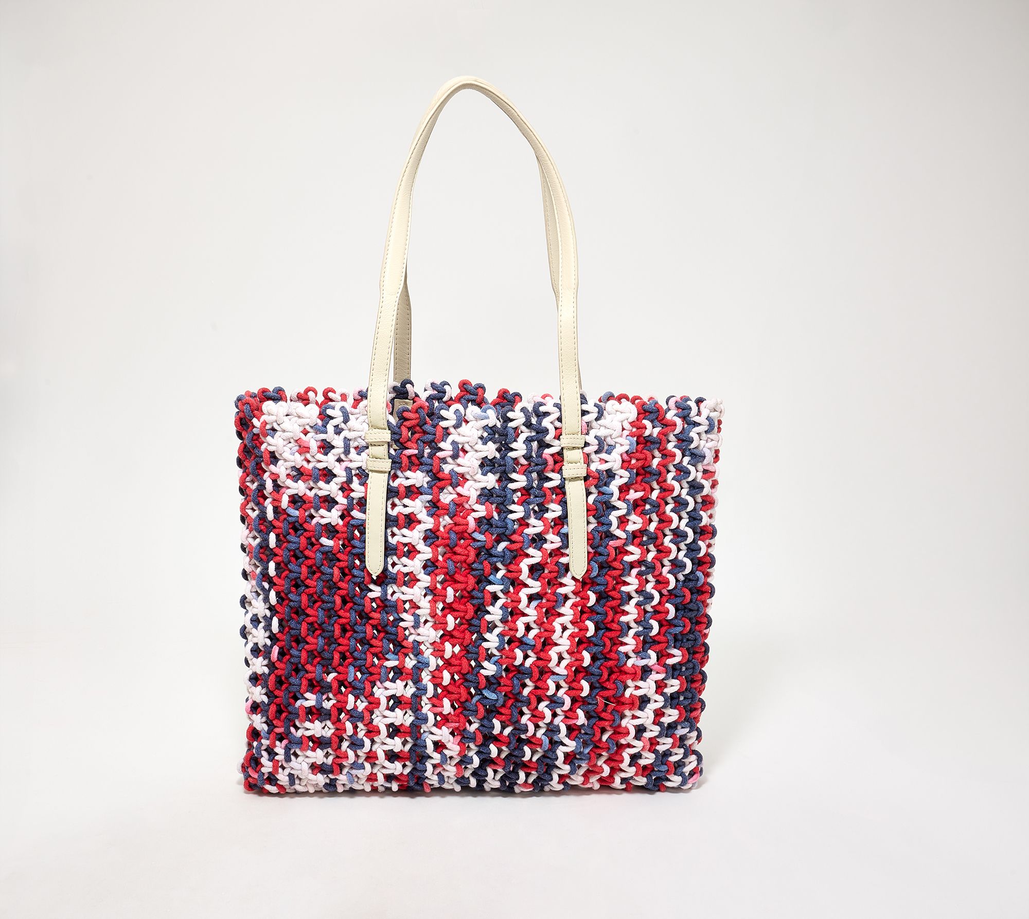 American Leather Co. Sonoma Macrame Tote