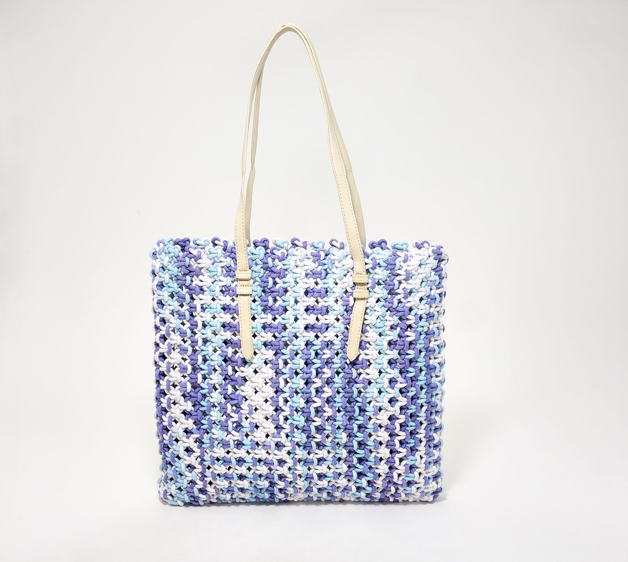 American Leather Co. Sonoma Macrame Tote