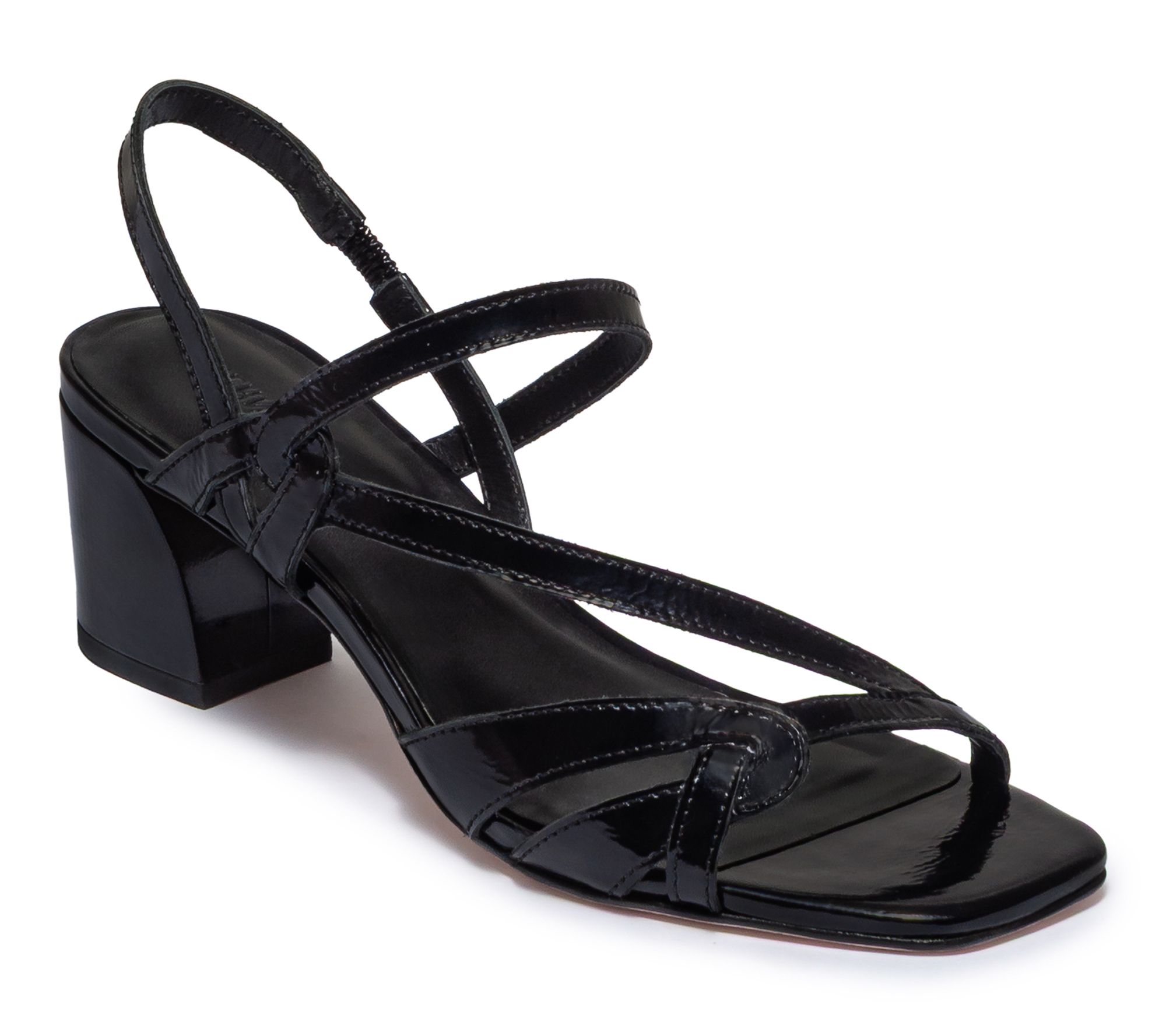 Bernardo Heeled Leather Sandal - Gyoda